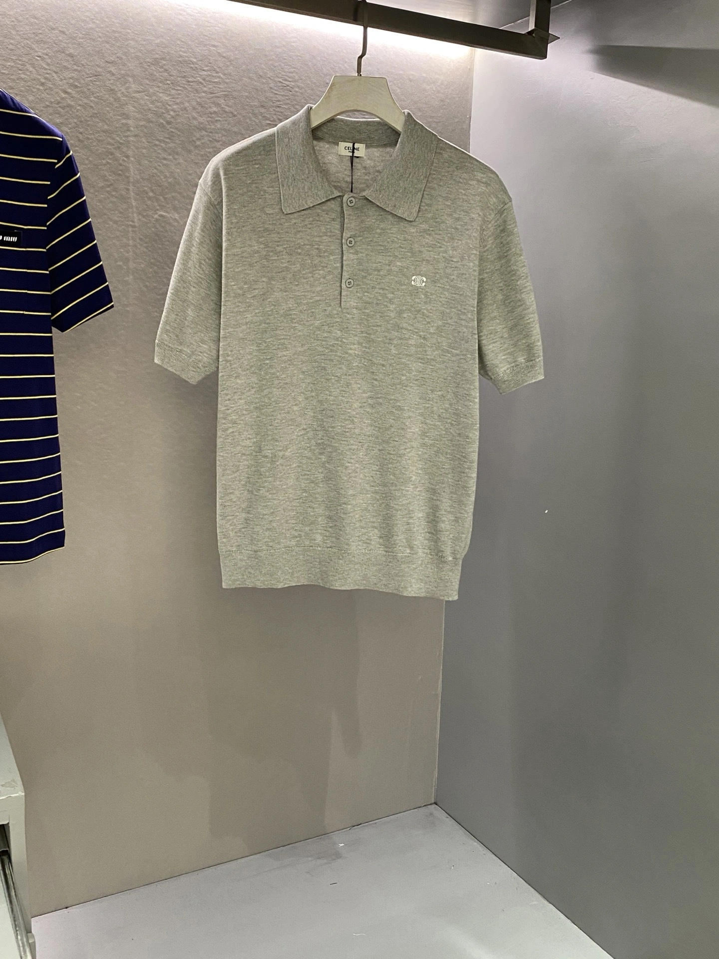 Victoria- 3h1958 Paris Triomphe embroidery Polo oversized item:E-F361D2810