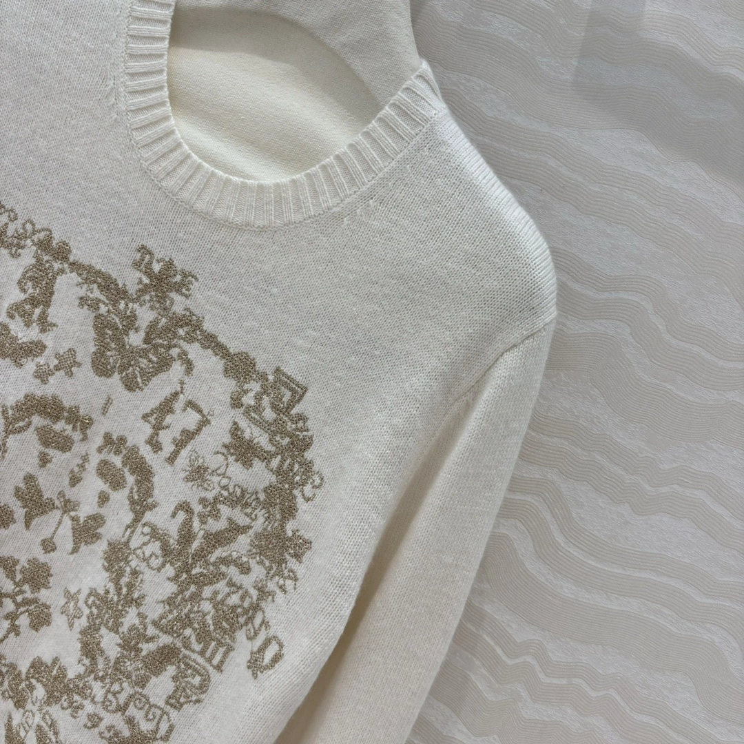 Victoria- 4ior Amour1947 embroidery Cashmere item:E-F240B2313