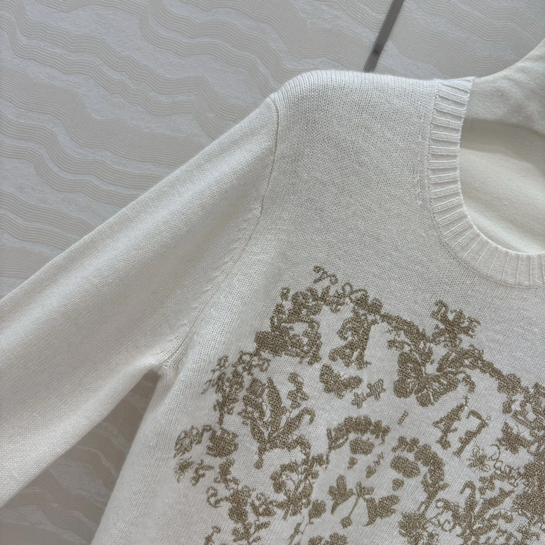 Victoria- 4ior Amour1947 embroidery Cashmere item:E-F240B2313