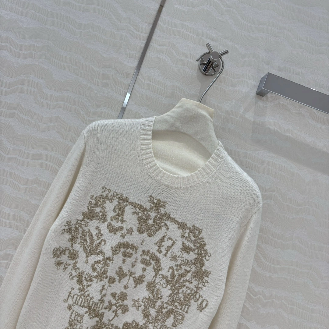 Victoria- 4ior Amour1947 embroidery Cashmere item:E-F240B2313