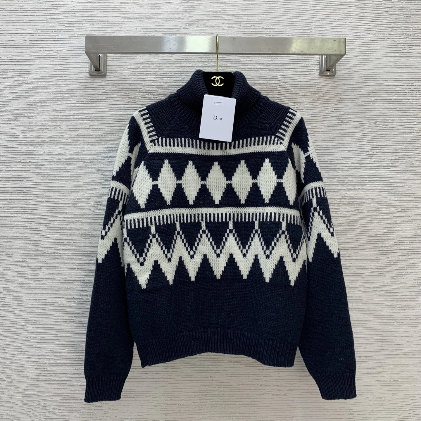 Victoria- 4ior wool 2colour item:E-F044K0207-2