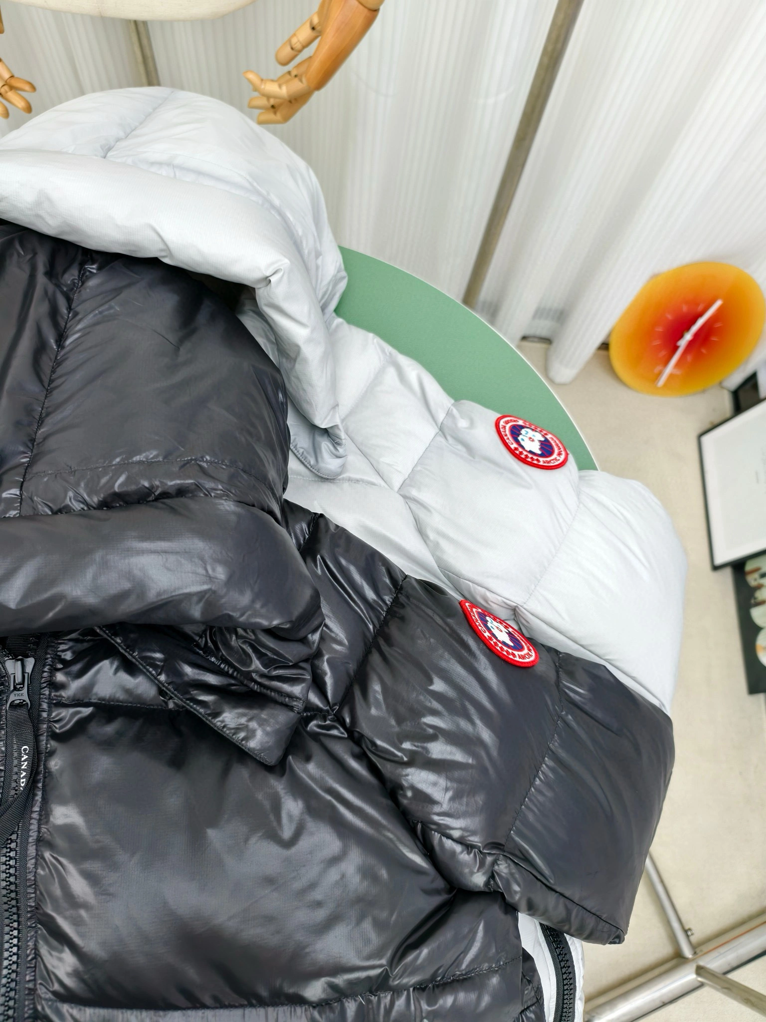 Victoria- 6oos5 Down jacket white duck down 2colour item:E-F000J2999-2H