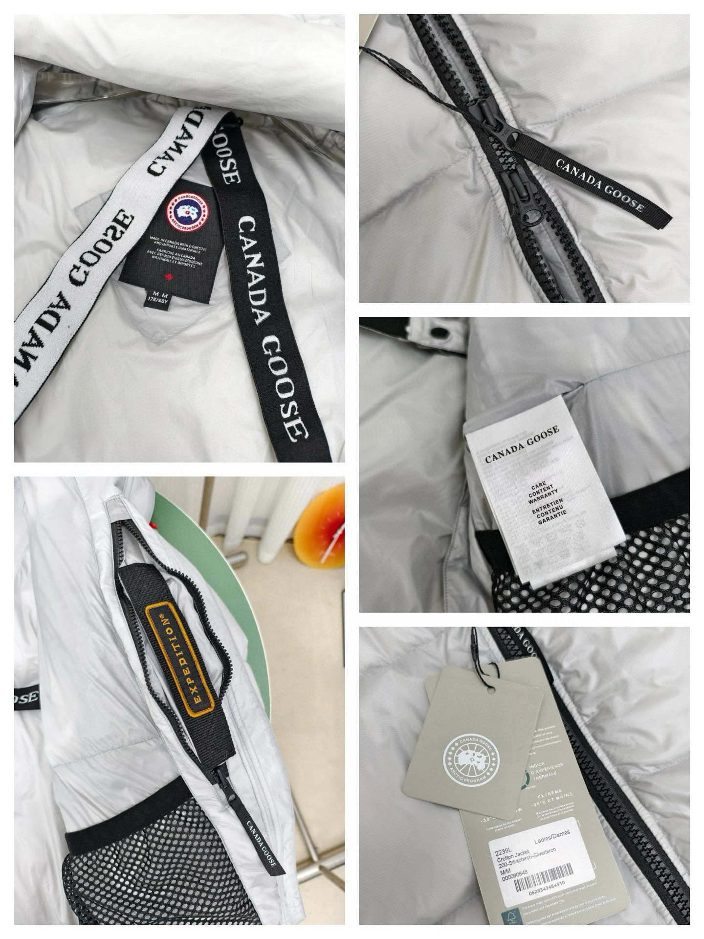 Victoria- 6oos5 Down jacket white duck down 2colour item:E-F000J2999-2H