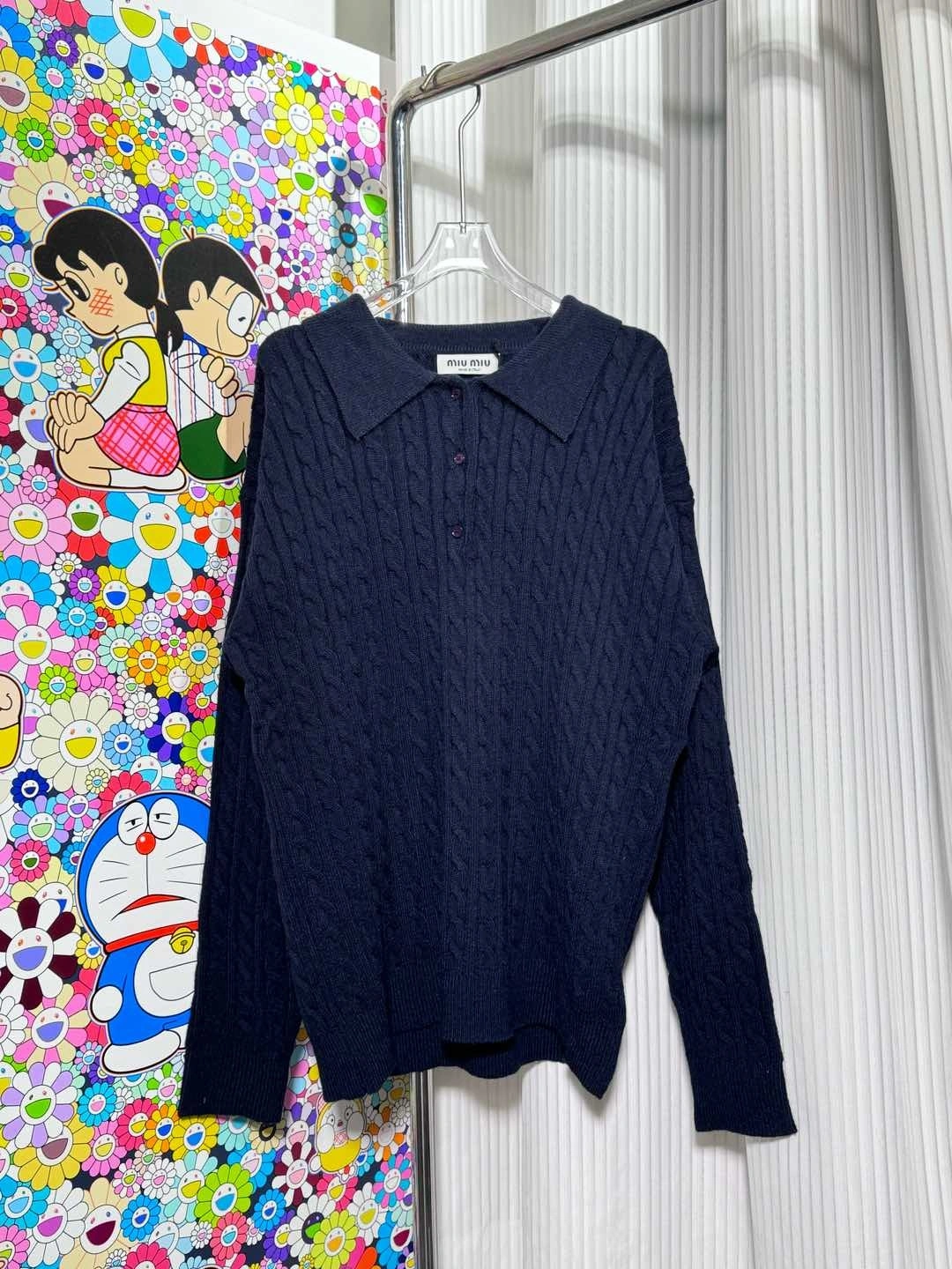 Victoria- 7iu7iu POLO cashmere item:E-F405A0565