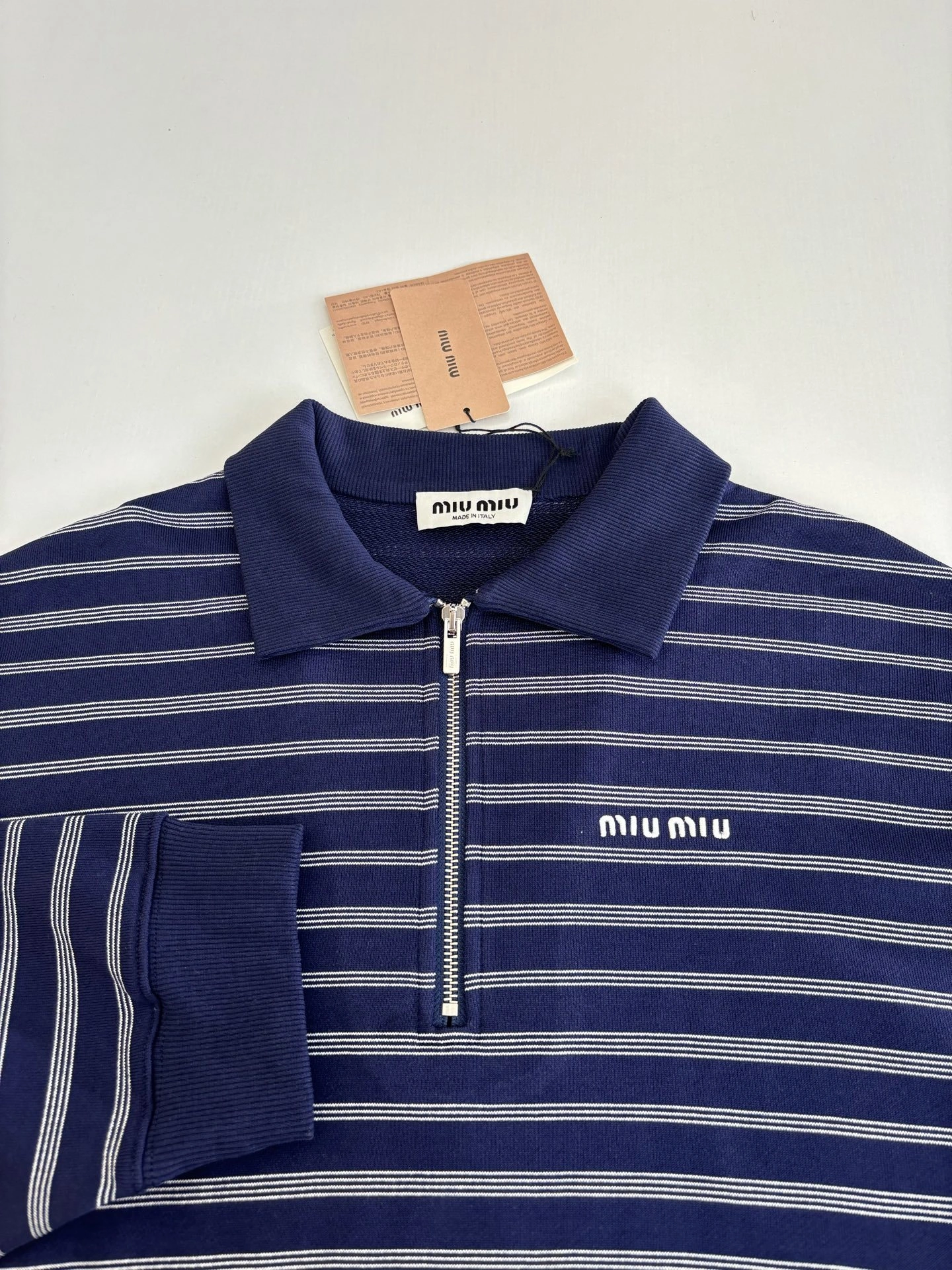 Victoria- 7iu7iu Polo Cotton oversize item:E-F363H1904