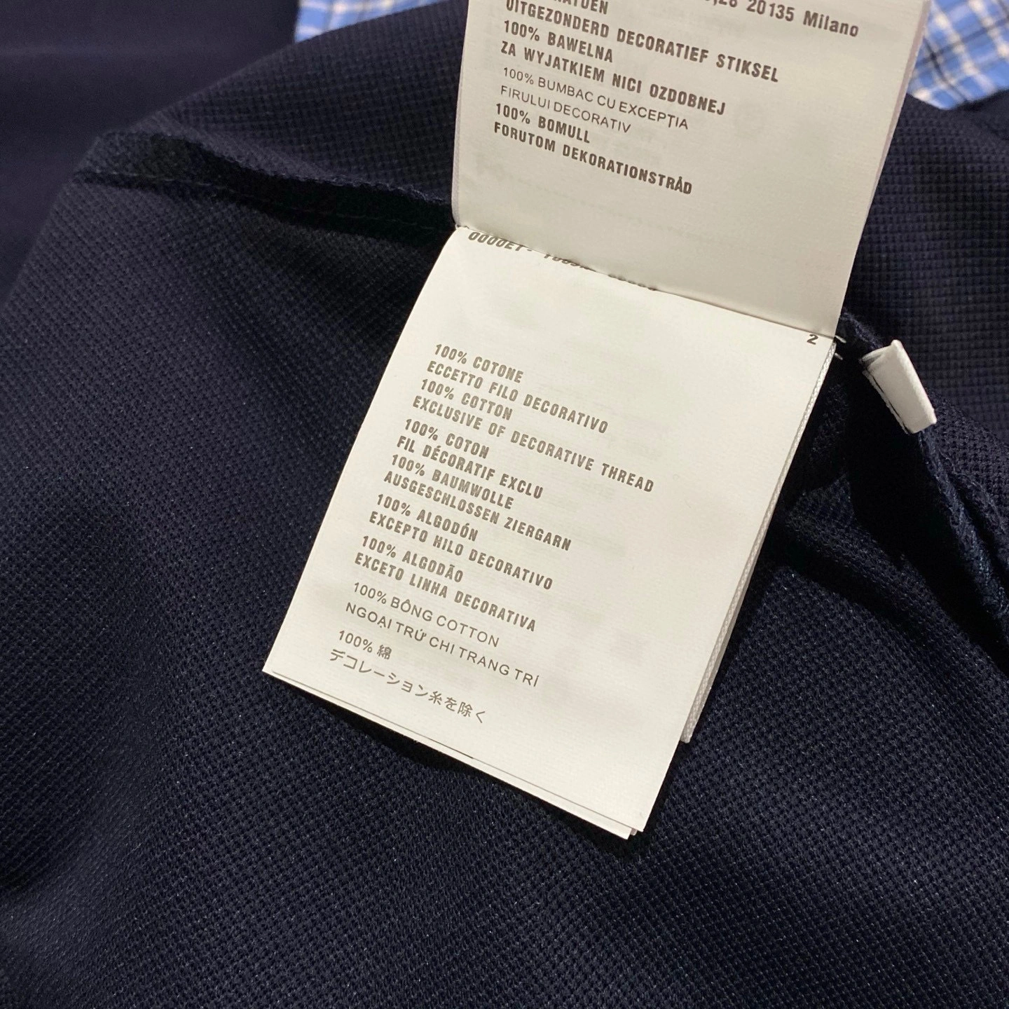 Victoria- 7iu7iu Polo embroidery Cotton item:E-F361C1753