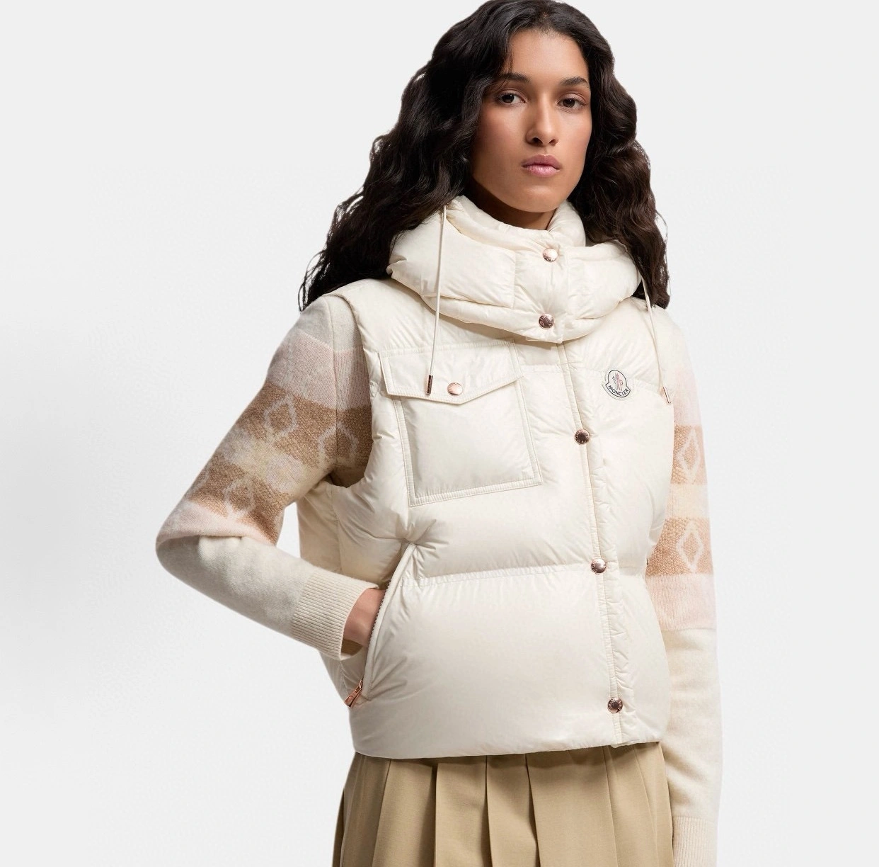 Victoria- 7o9385r Down jacket 90% goose down 3Colour item:E-F020K1607-3H