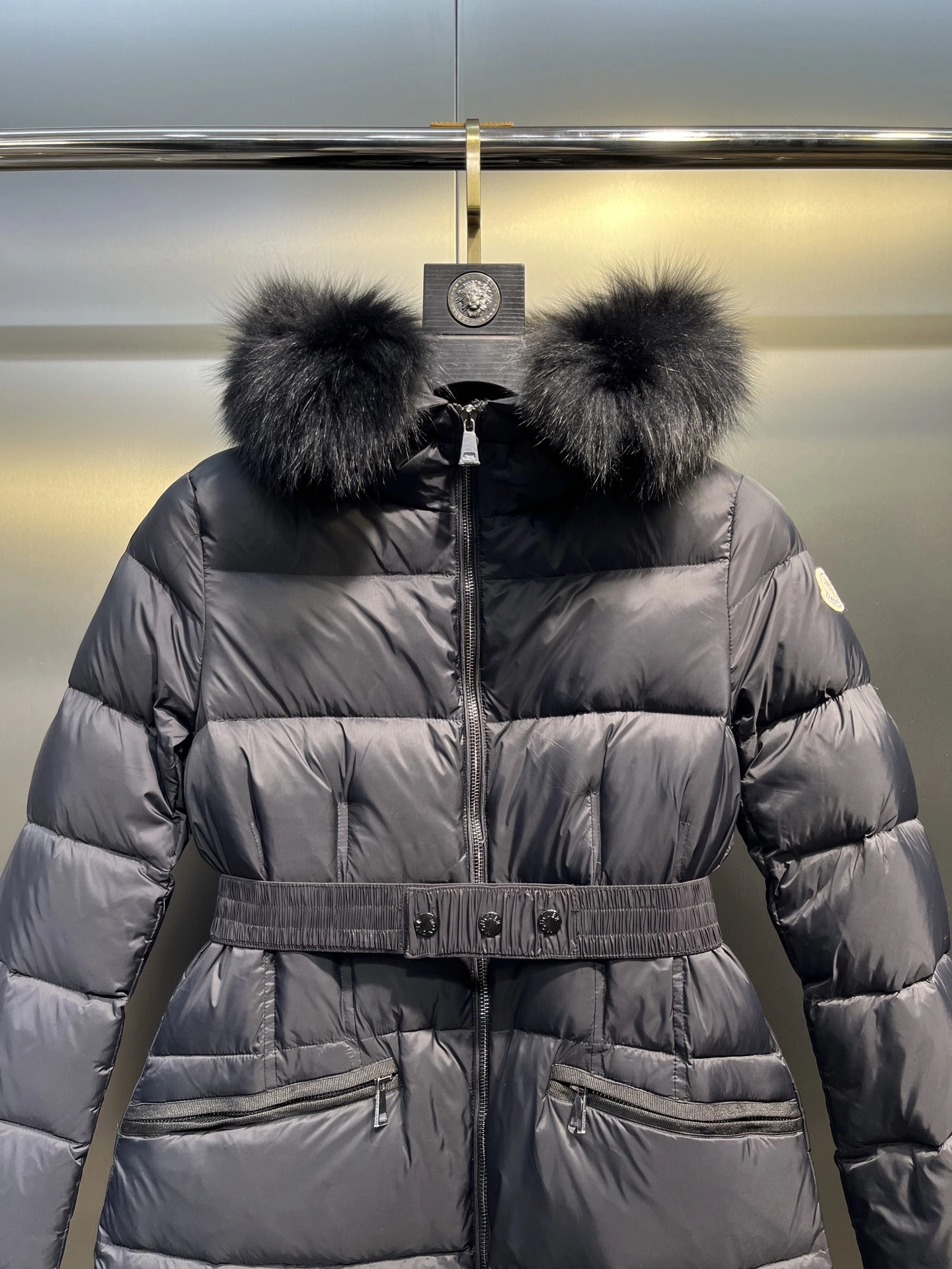 Victoria- 7o9385r Down jacket 90 white goose down 3colour item:E-F431J2507-3