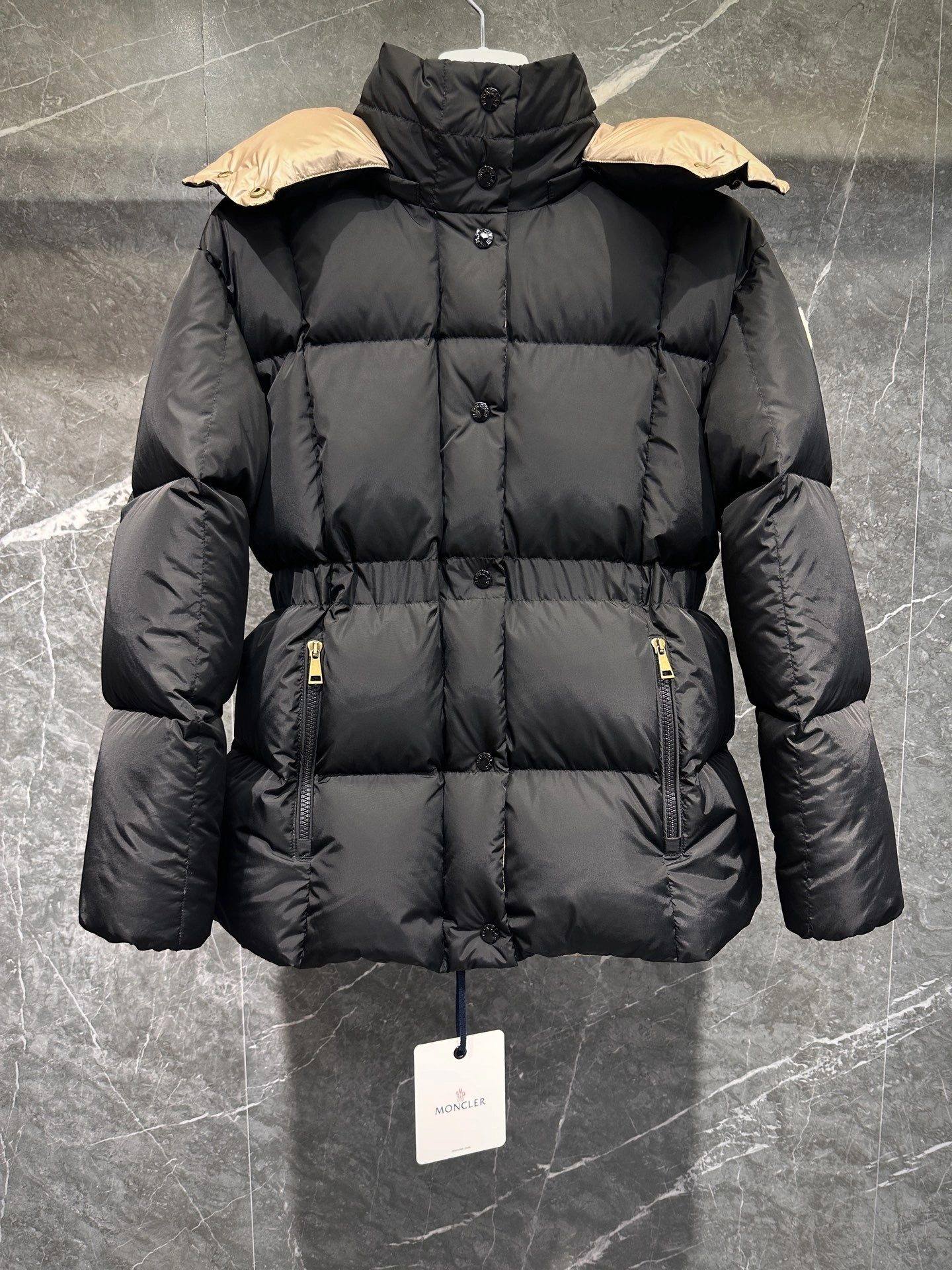 Victoria- 7o9385r Down jacket goose down 2colour item:E-F409J2502-2H