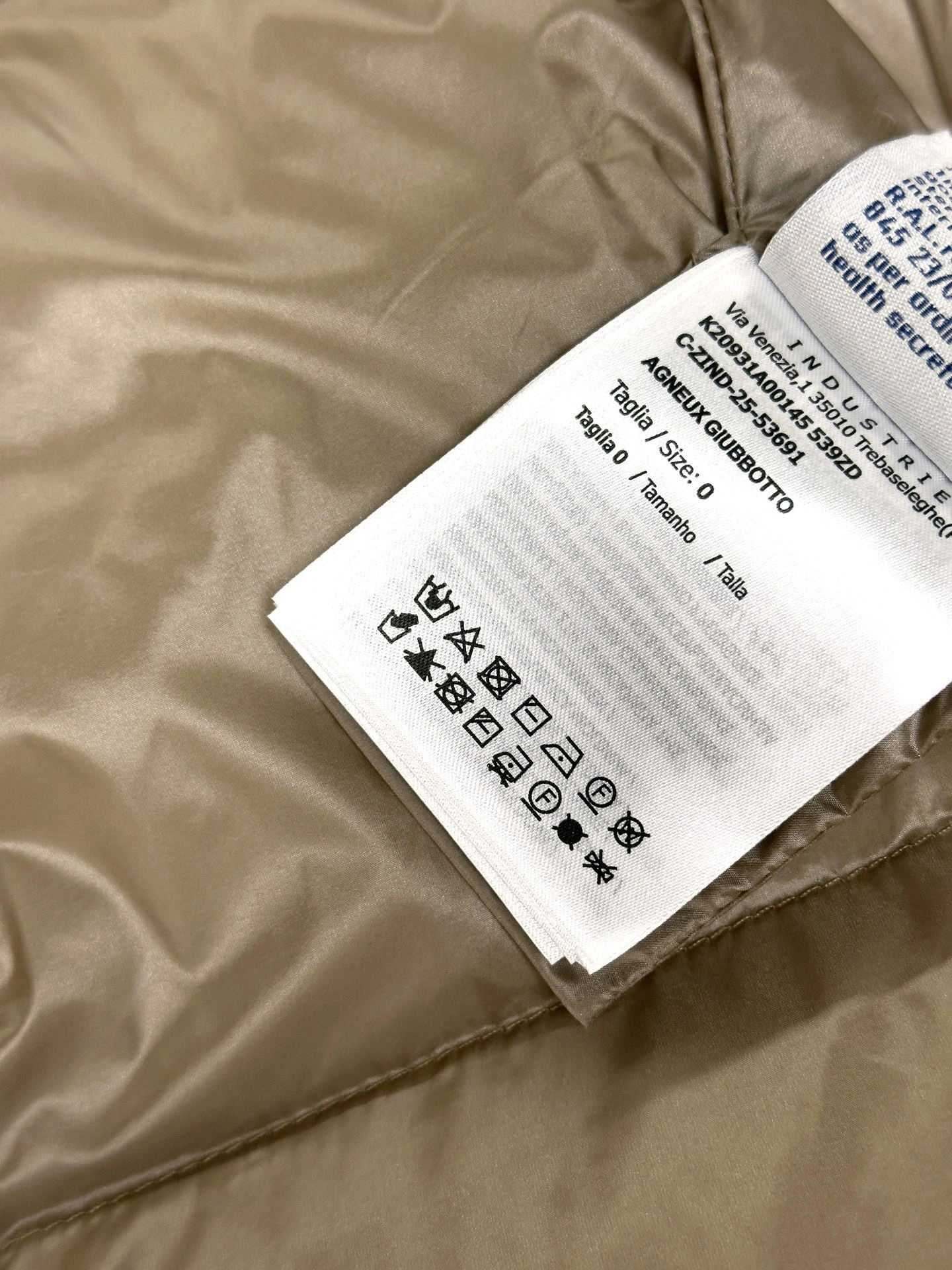 Victoria- 7o9385r Down jacket goose down 2colour item:E-F409J2502-2H