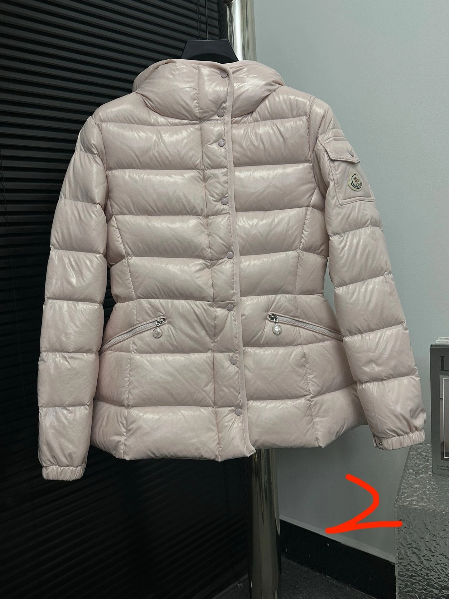 Victoria- 7o9385r Down jacket nylon 3colour item:E-F431J2506-3H