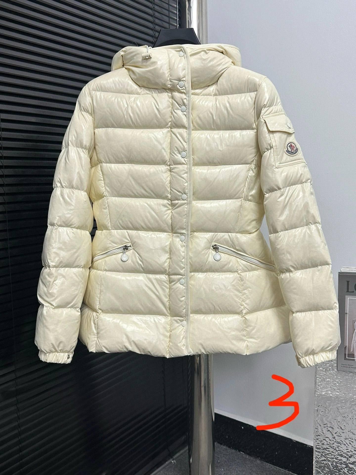 Victoria- 7o9385r Down jacket nylon 3colour item:E-F431J2506-3H