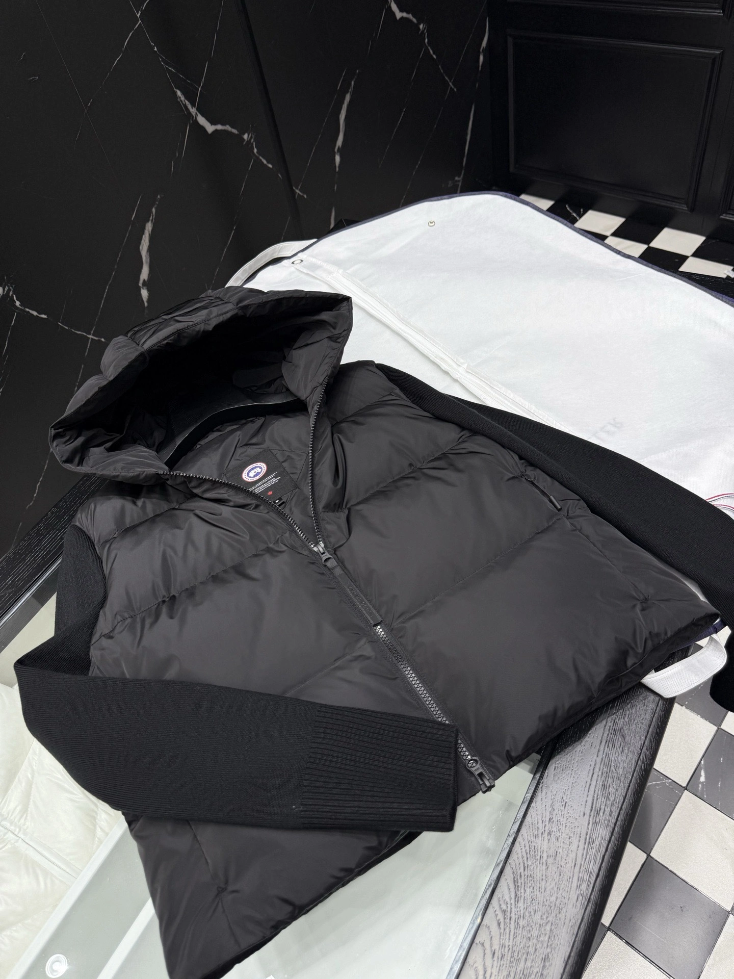 Victoria- 7o9385r Down jacket white duck down 2colour item:E-F443J0727-2H