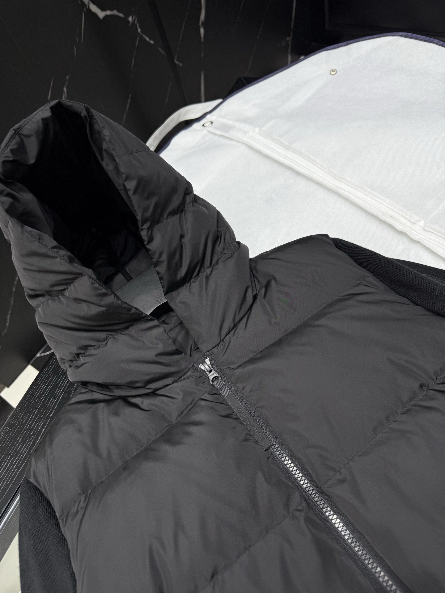 Victoria- 7o9385r Down jacket white duck down 2colour item:E-F443J0727-2H