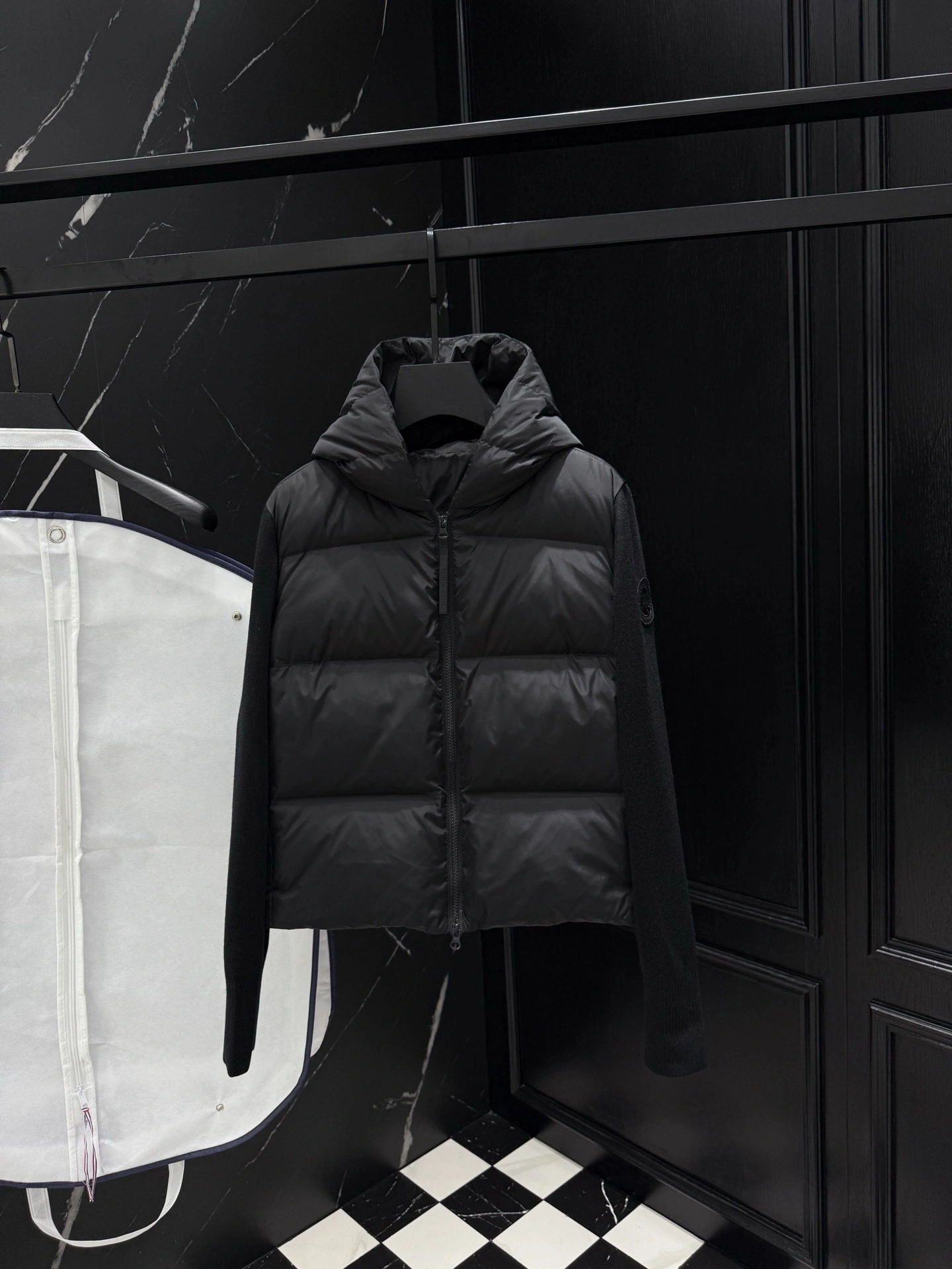 Victoria- 7o9385r Down jacket white duck down 2colour item:E-F443J0727-2H