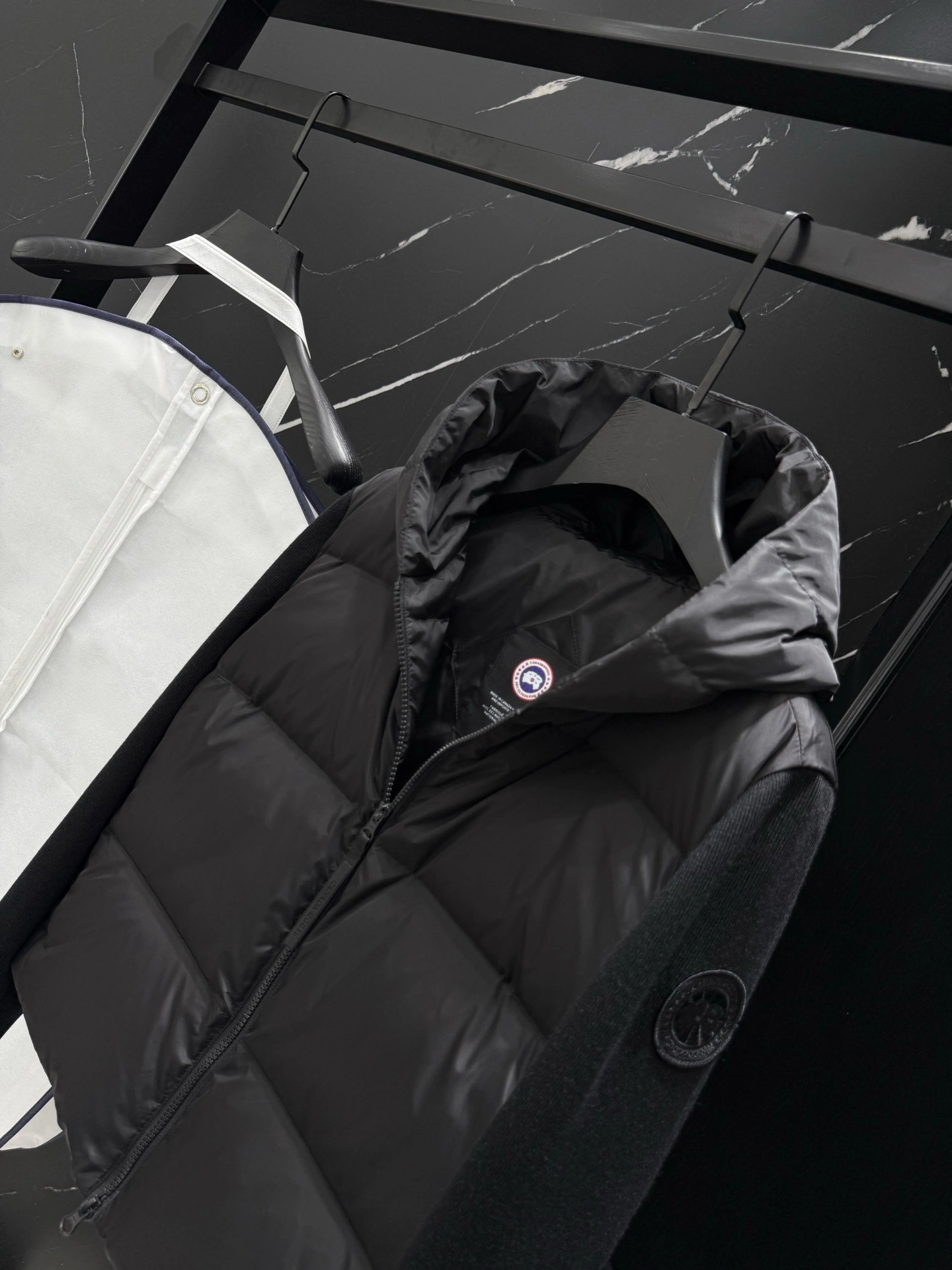 Victoria- 7o9385r Down jacket white duck down 2colour item:E-F443J0727-2H