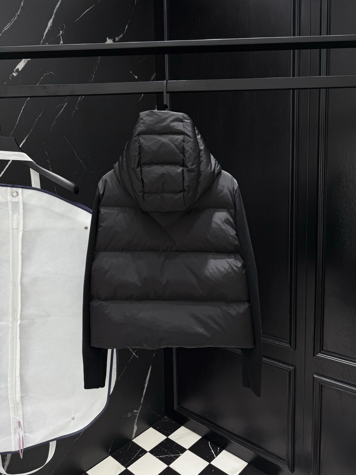Victoria- 7o9385r Down jacket white duck down 2colour item:E-F443J0727-2H