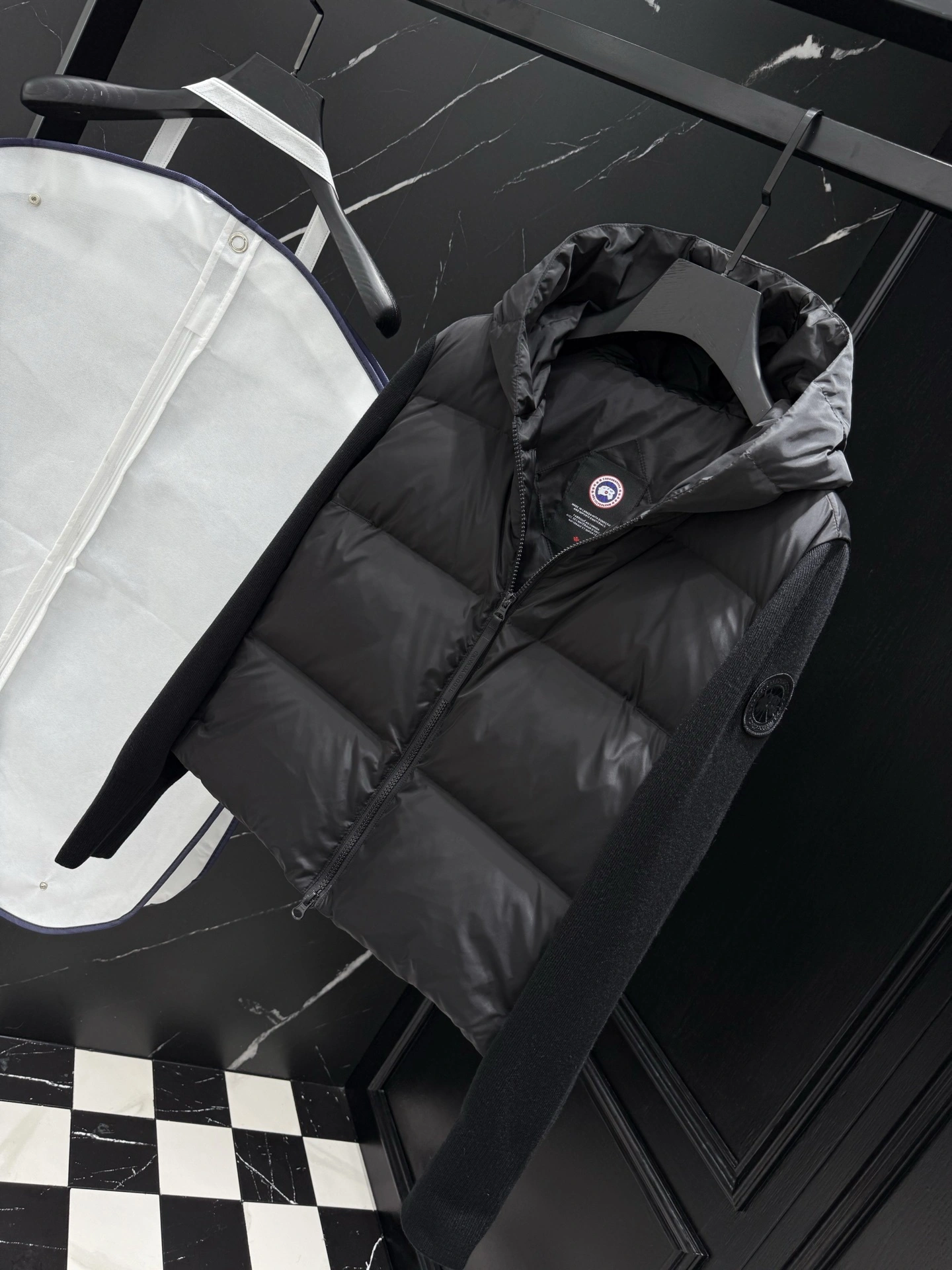 Victoria- 7o9385r Down jacket white duck down 2colour item:E-F443J0727-2H