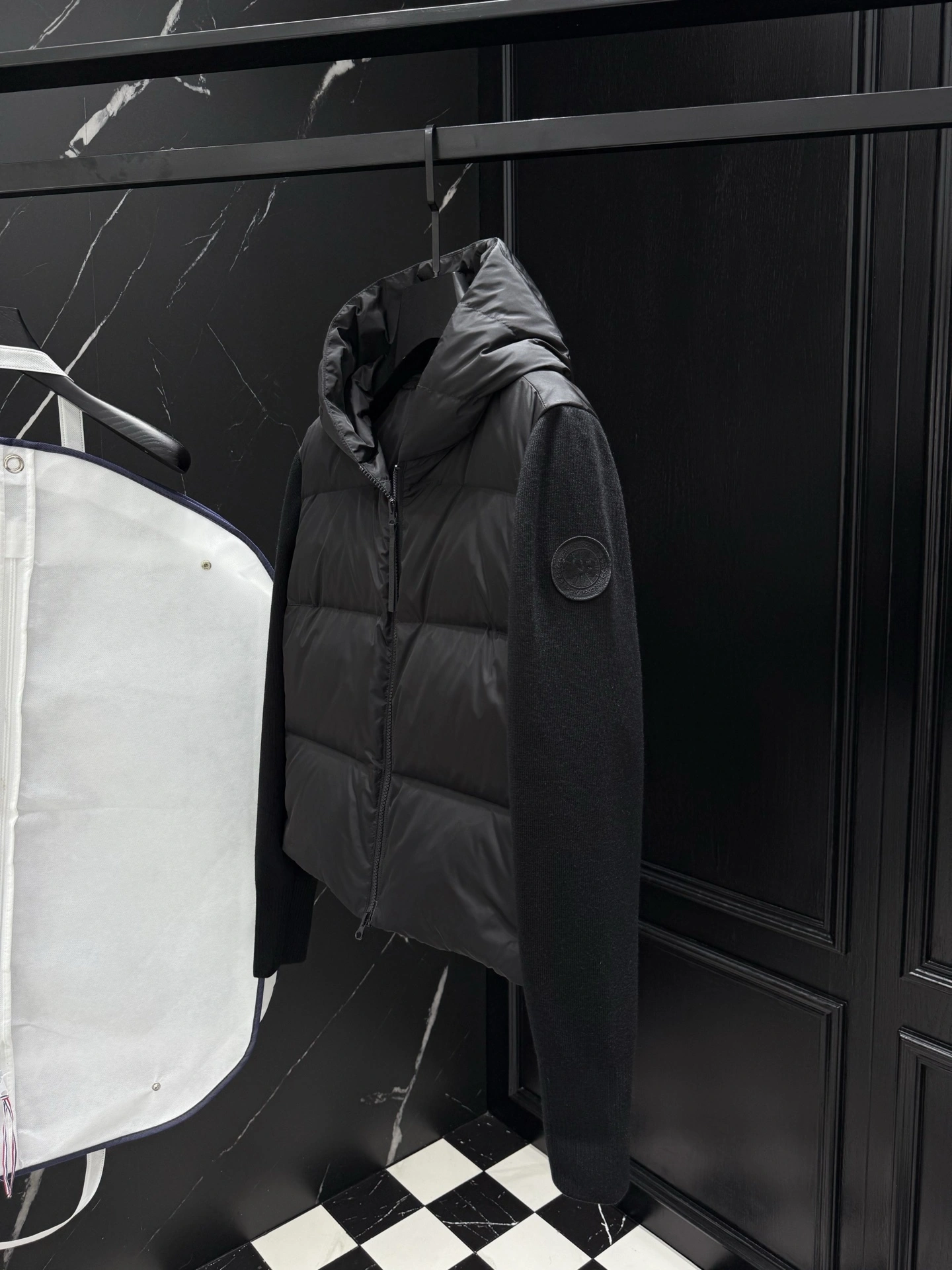 Victoria- 7o9385r Down jacket white duck down 2colour item:E-F443J0727-2H