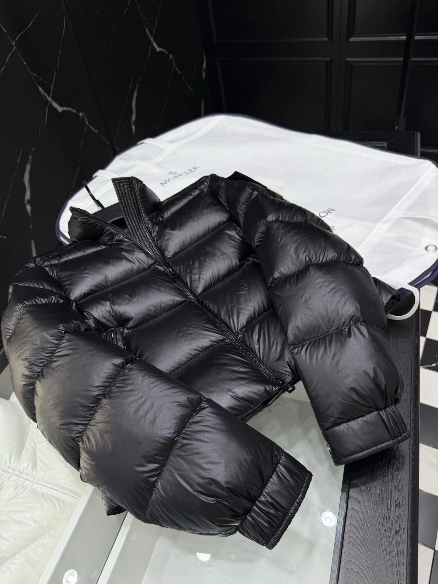 Victoria- 7o9385r Down jacket white duck down 3colour item:E-F443J0726-3H