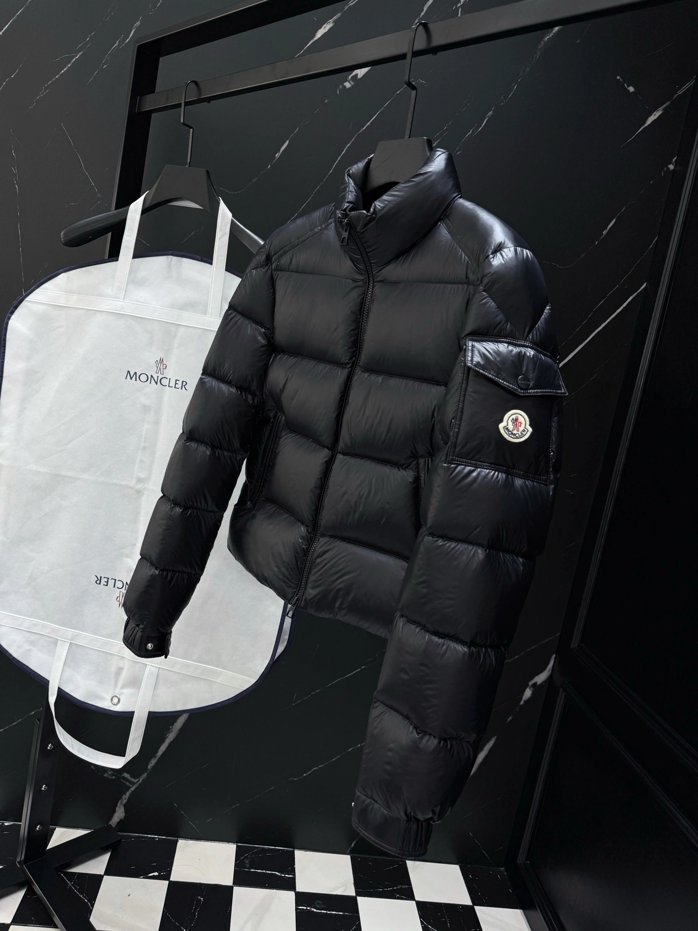 Victoria- 7o9385r Down jacket white duck down 3colour item:E-F443J0726-3H