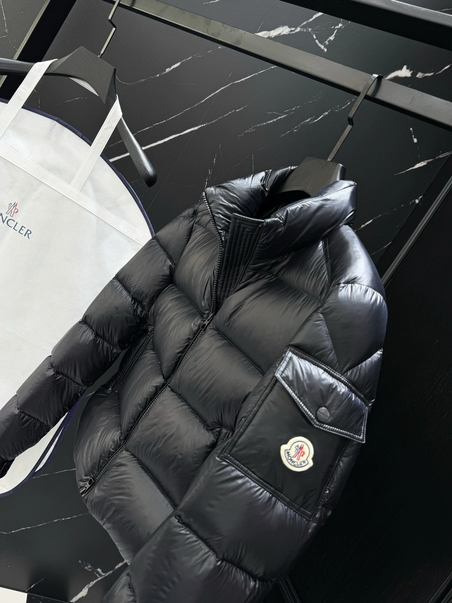 Victoria- 7o9385r Down jacket white duck down 3colour item:E-F443J0726-3H