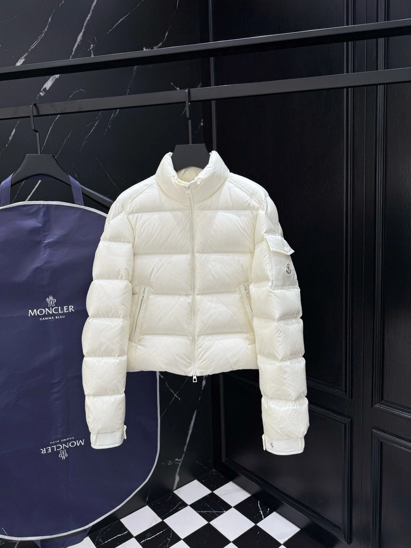Victoria- 7o9385r Down jacket white duck down 3colour item:E-F443J0726-3H