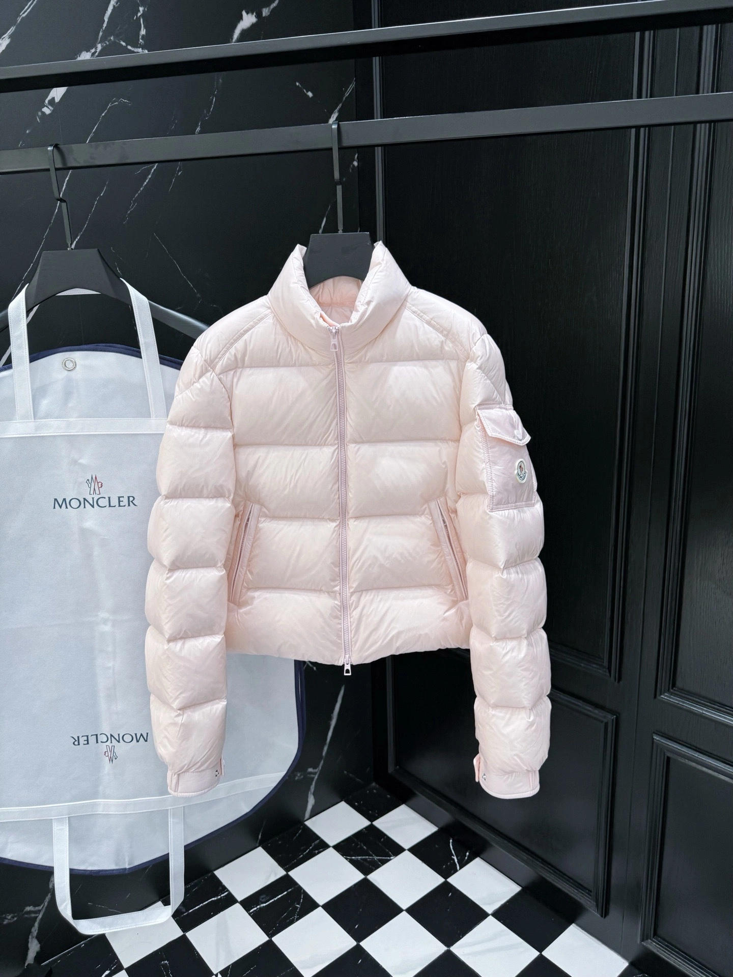 Victoria- 7o9385r Down jacket white duck down 3colour item:E-F443J0726-3H