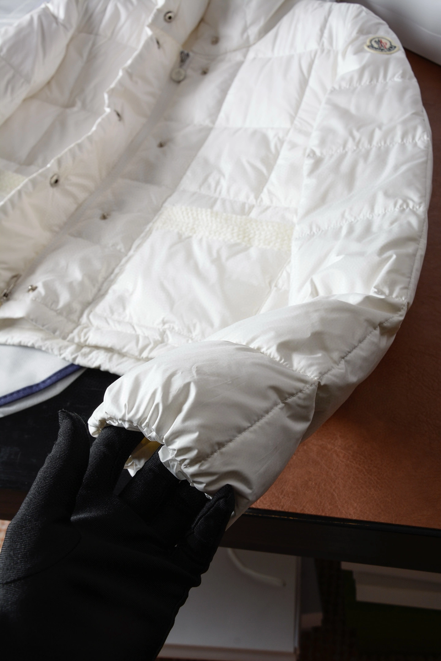 Victoria- 7o9385r Down jacket white goose down 2colour item:E-F020I1816-2