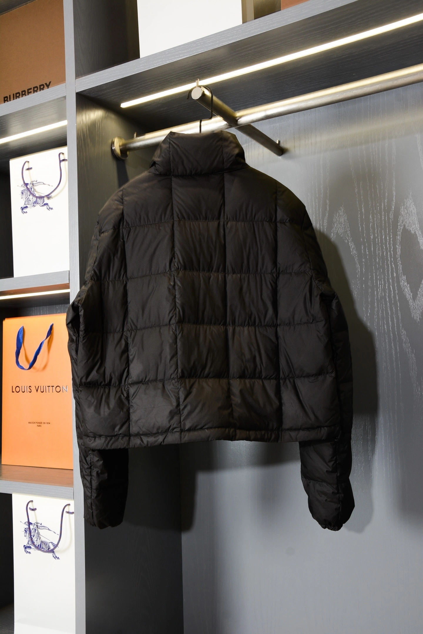 Victoria- 7o9385r Down jacket white goose down 2colour item:E-F020I1816-2
