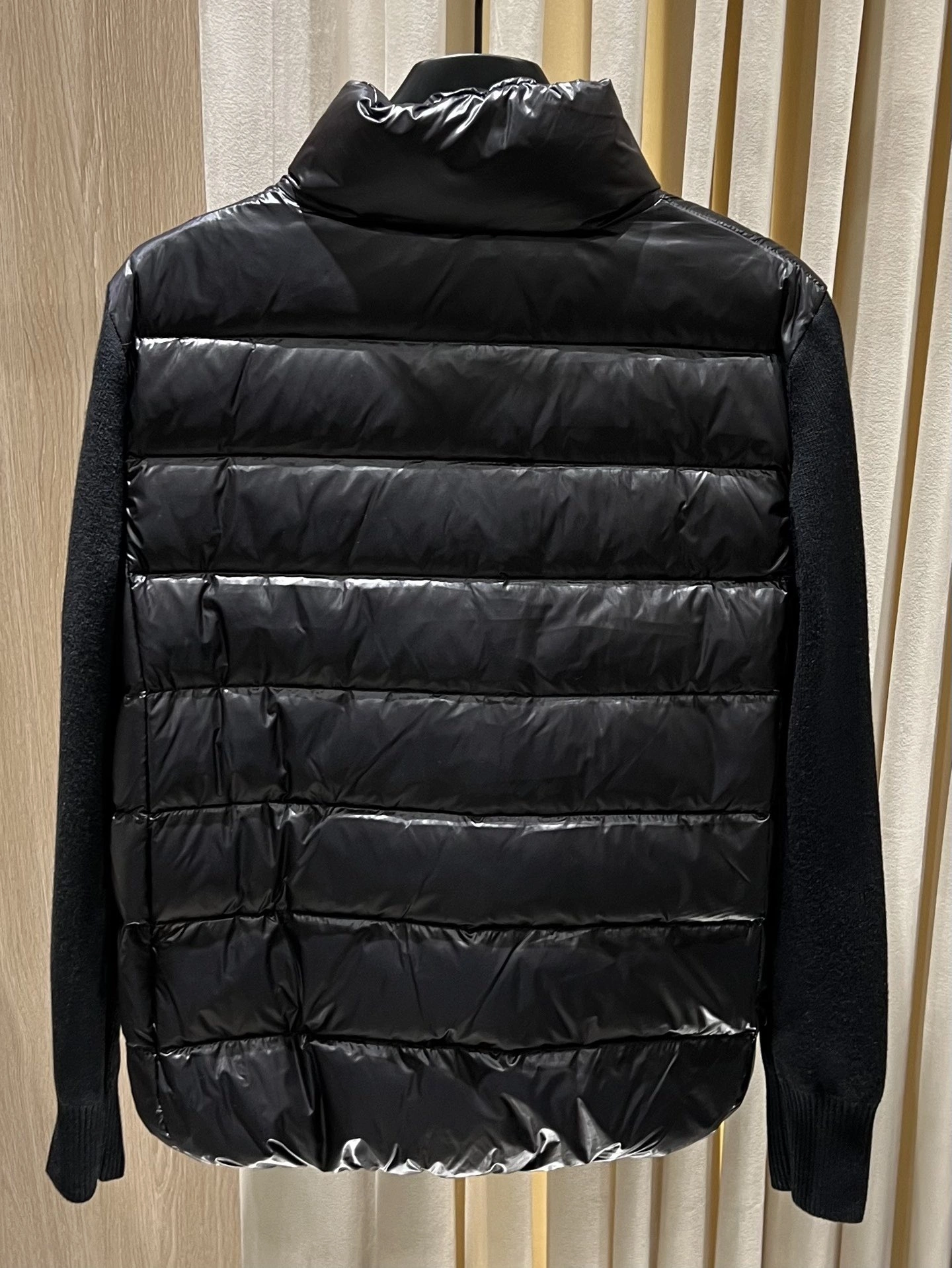 Victoria- 7o9385r Down jacket white goose down wool 2colour item:E-F140J2902-2H