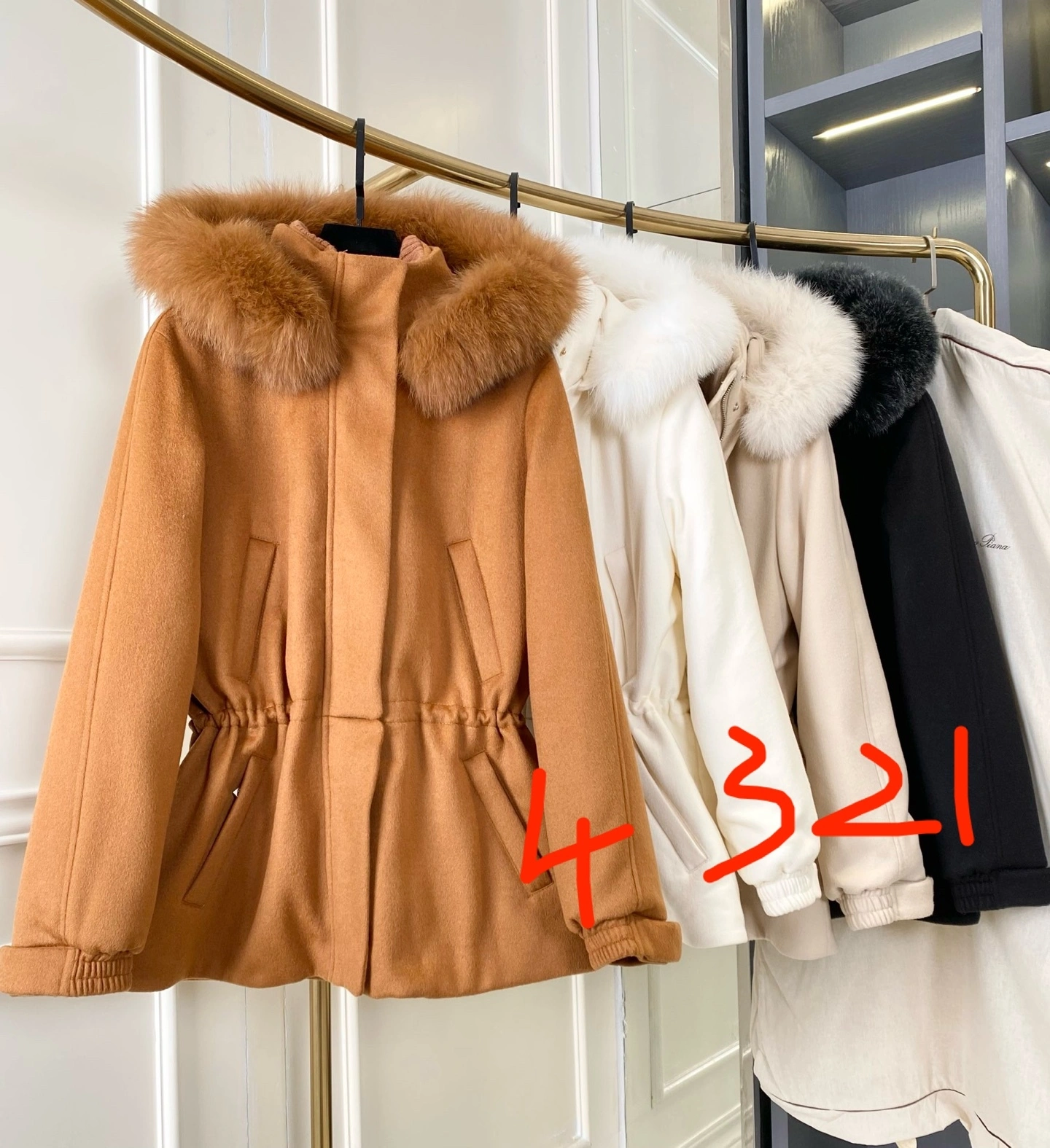 Victoria- 8oro Pi191 Icery Short cashmere 4colour item:E-F020J2305-4H