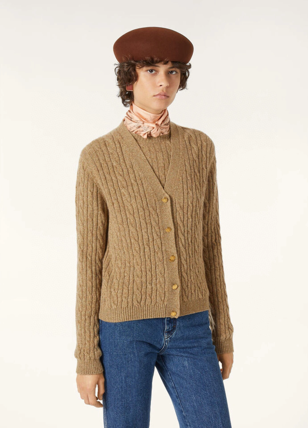 Victoria- 8oro Pi191 cashmere 2colour item:E-F140I2743-2H