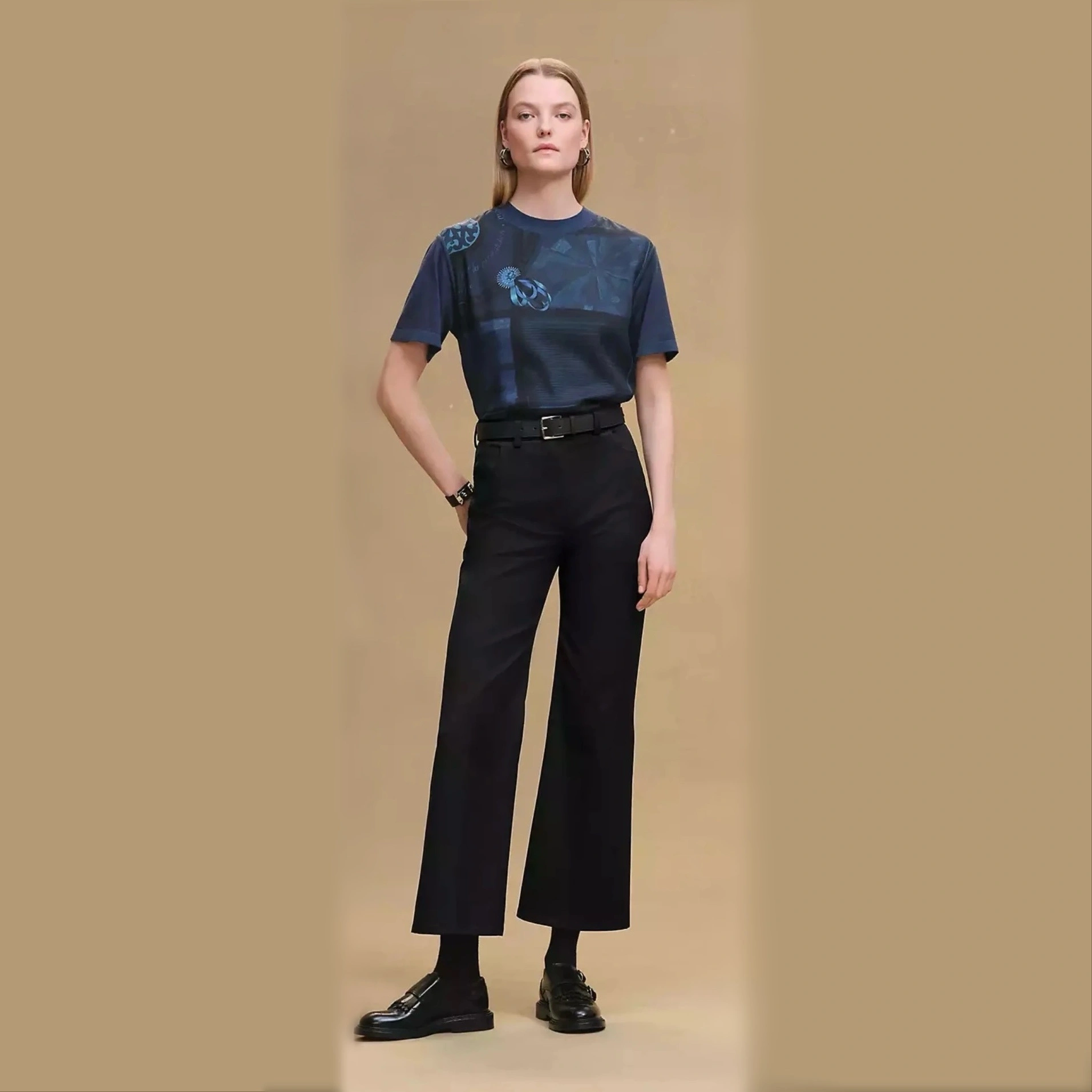 &Victoria- H5r75s Real silk wool 2colour item:E-F044I0238-2