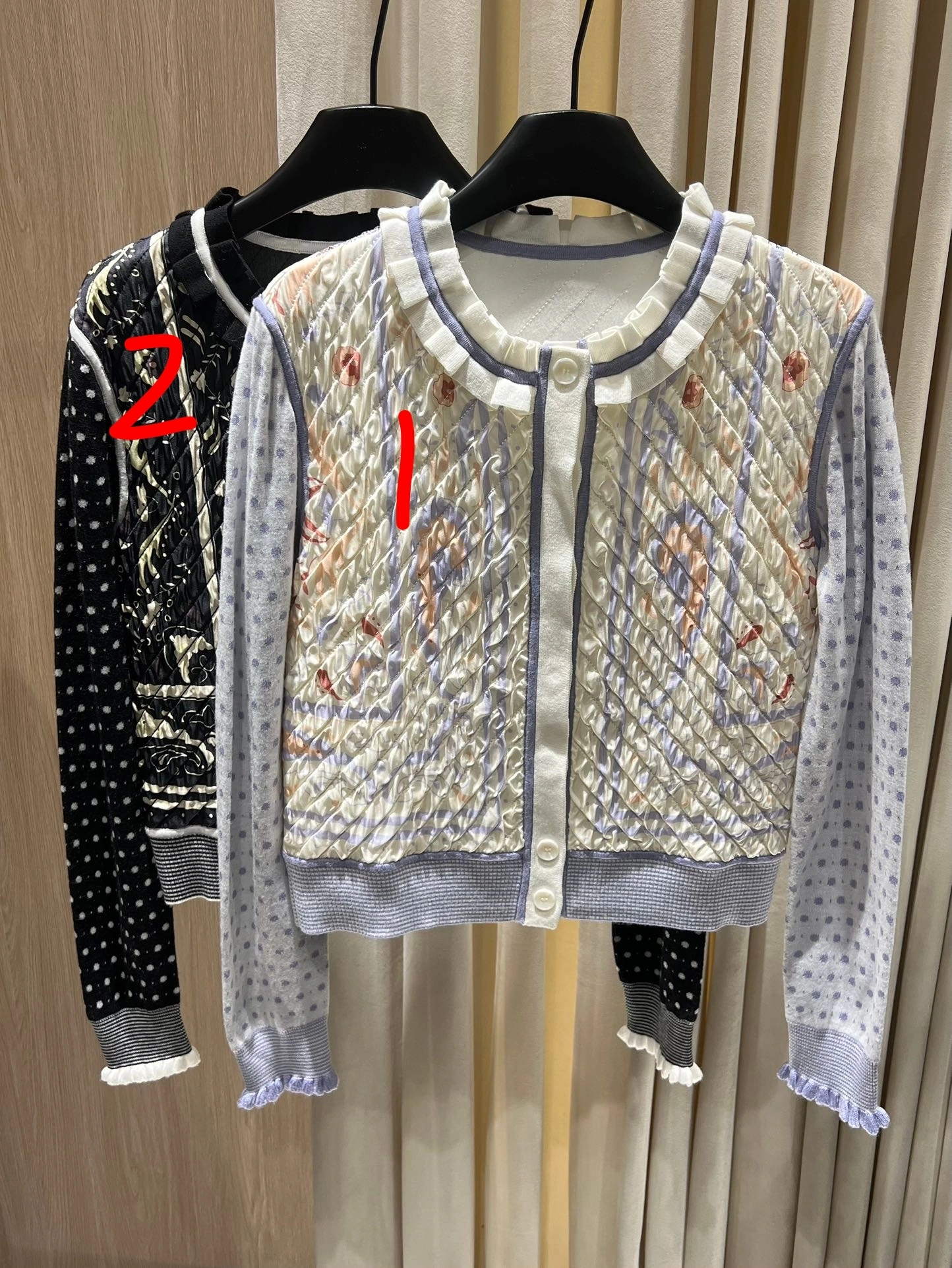 Victoria- H5r75s wool Real silk 2Colour item:E-F140K1633-2H