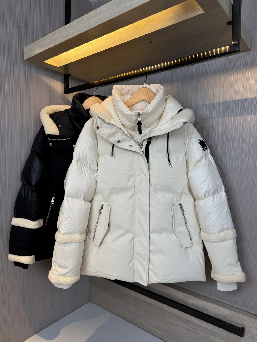 Victoria--Other brands Down jacket cowhide 2colour item: E-F409I1514-2