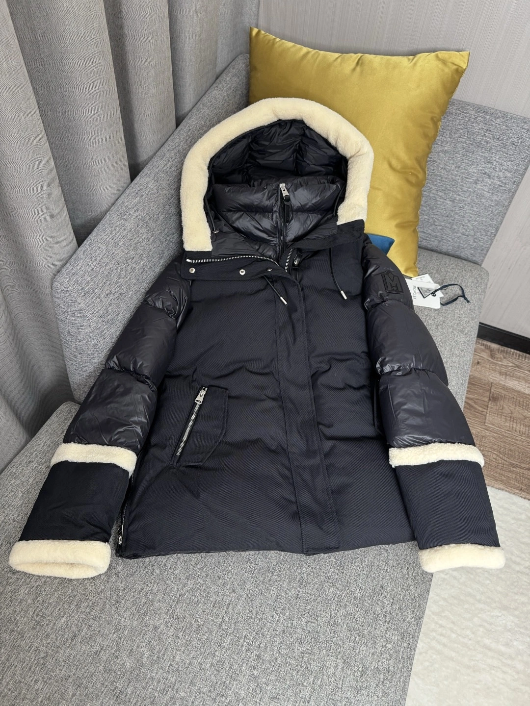 Victoria--Other brands Down jacket cowhide 2colour item: E-F409I1514-2
