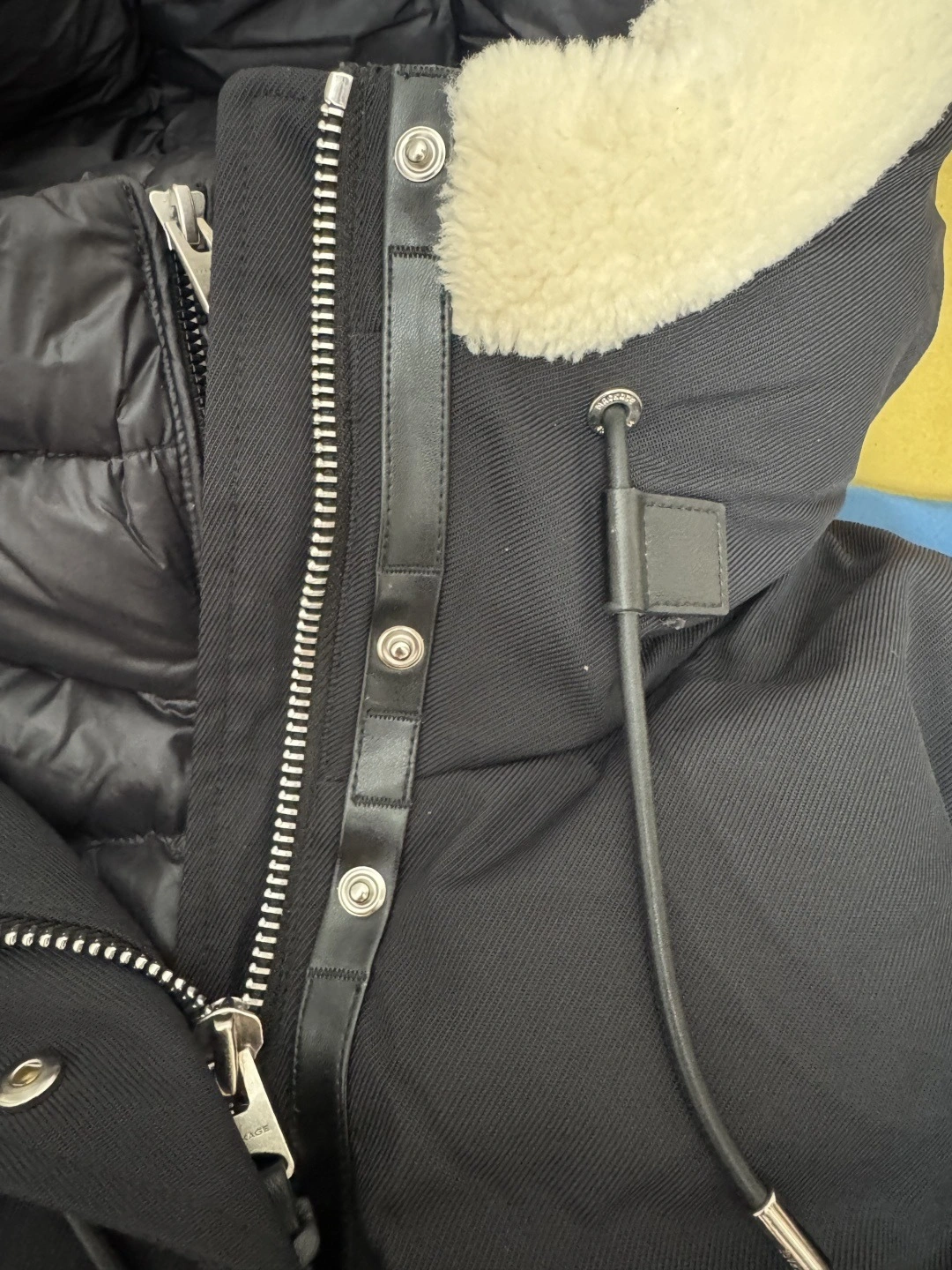 Victoria--Other brands Down jacket cowhide 2colour item: E-F409I1514-2