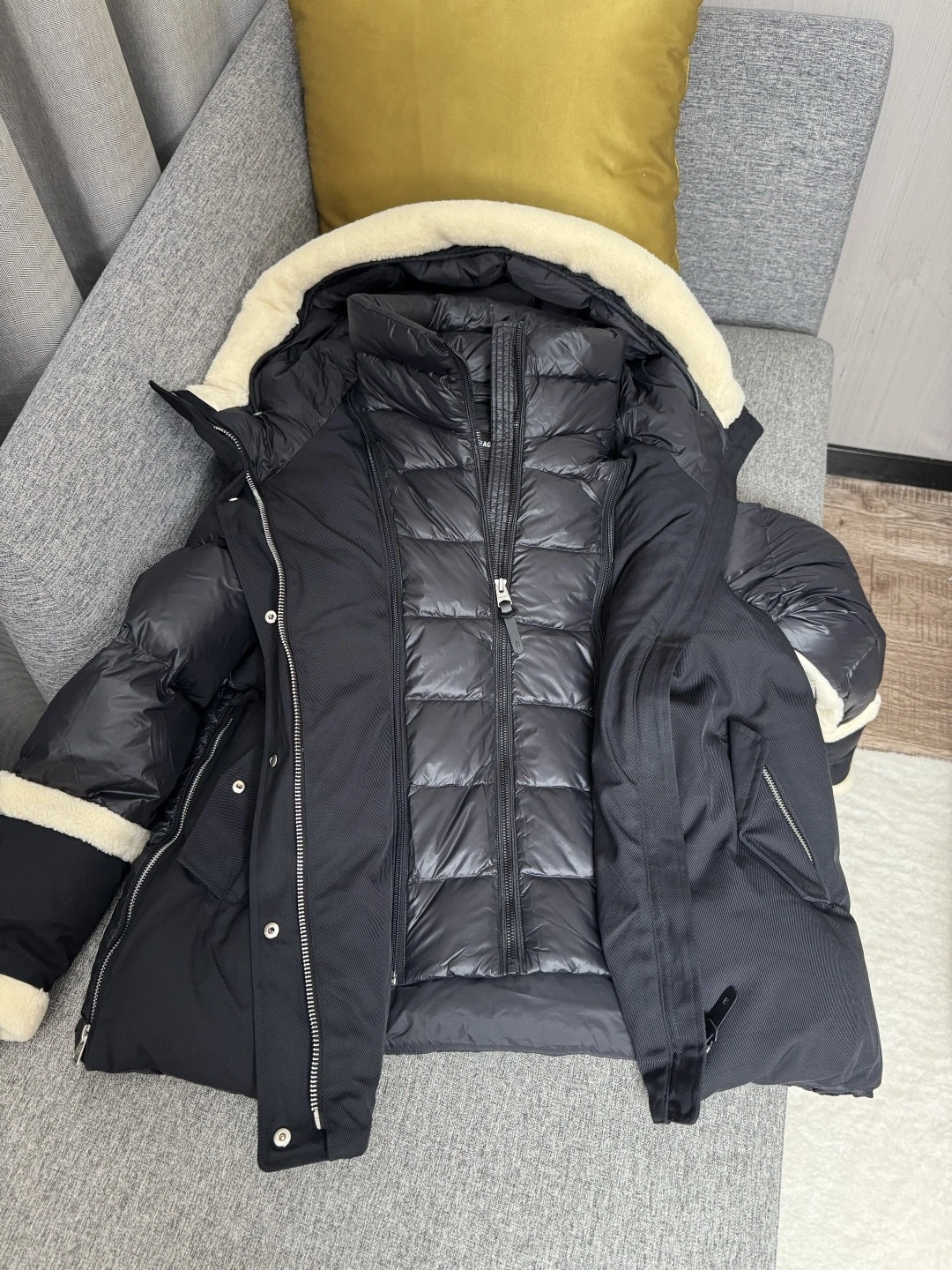 Victoria--Other brands Down jacket cowhide 2colour item: E-F409I1514-2