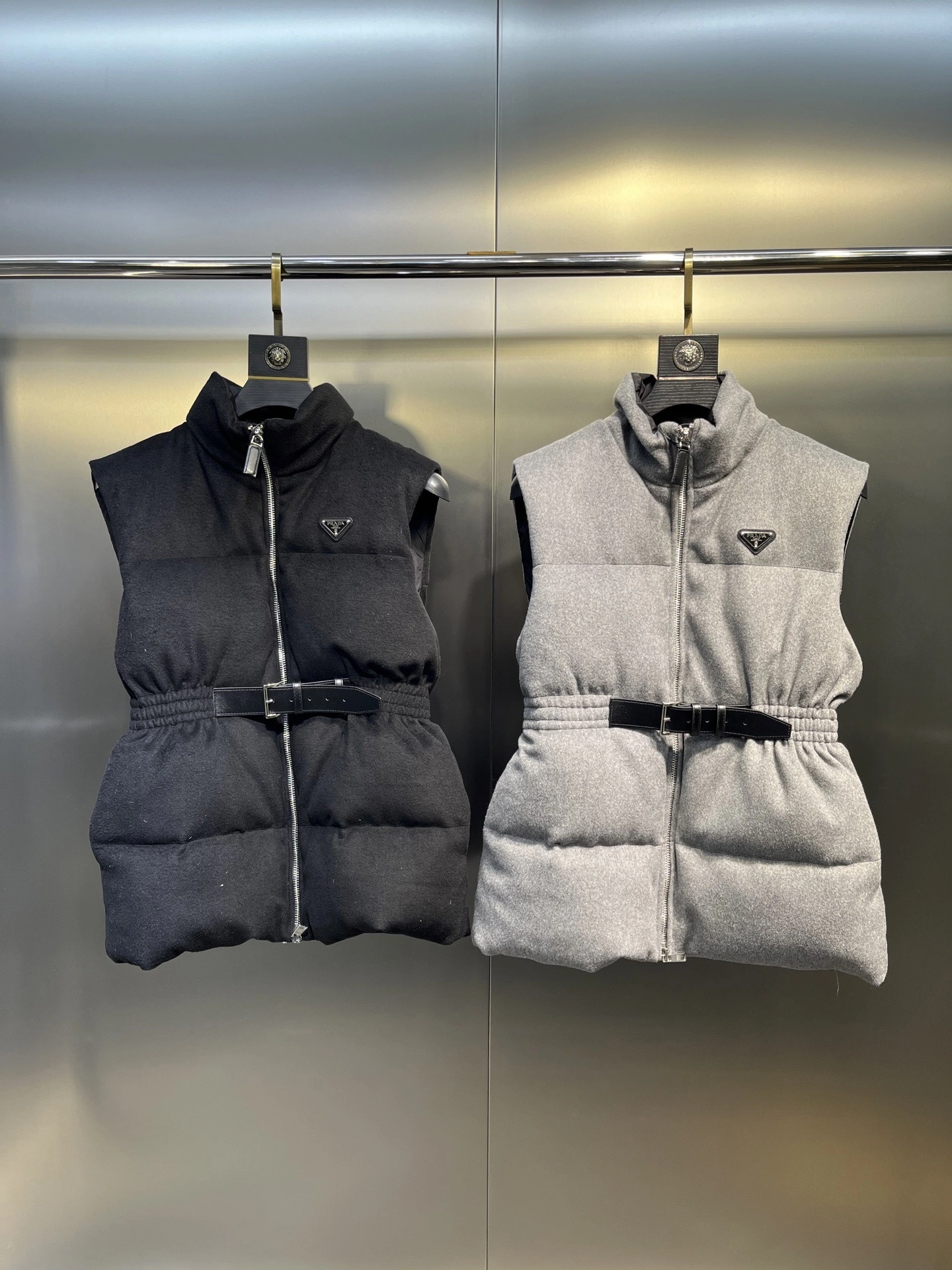 Victoria- Pr141 Down jacket goose down wool 2colour item:E-F431J2901-2