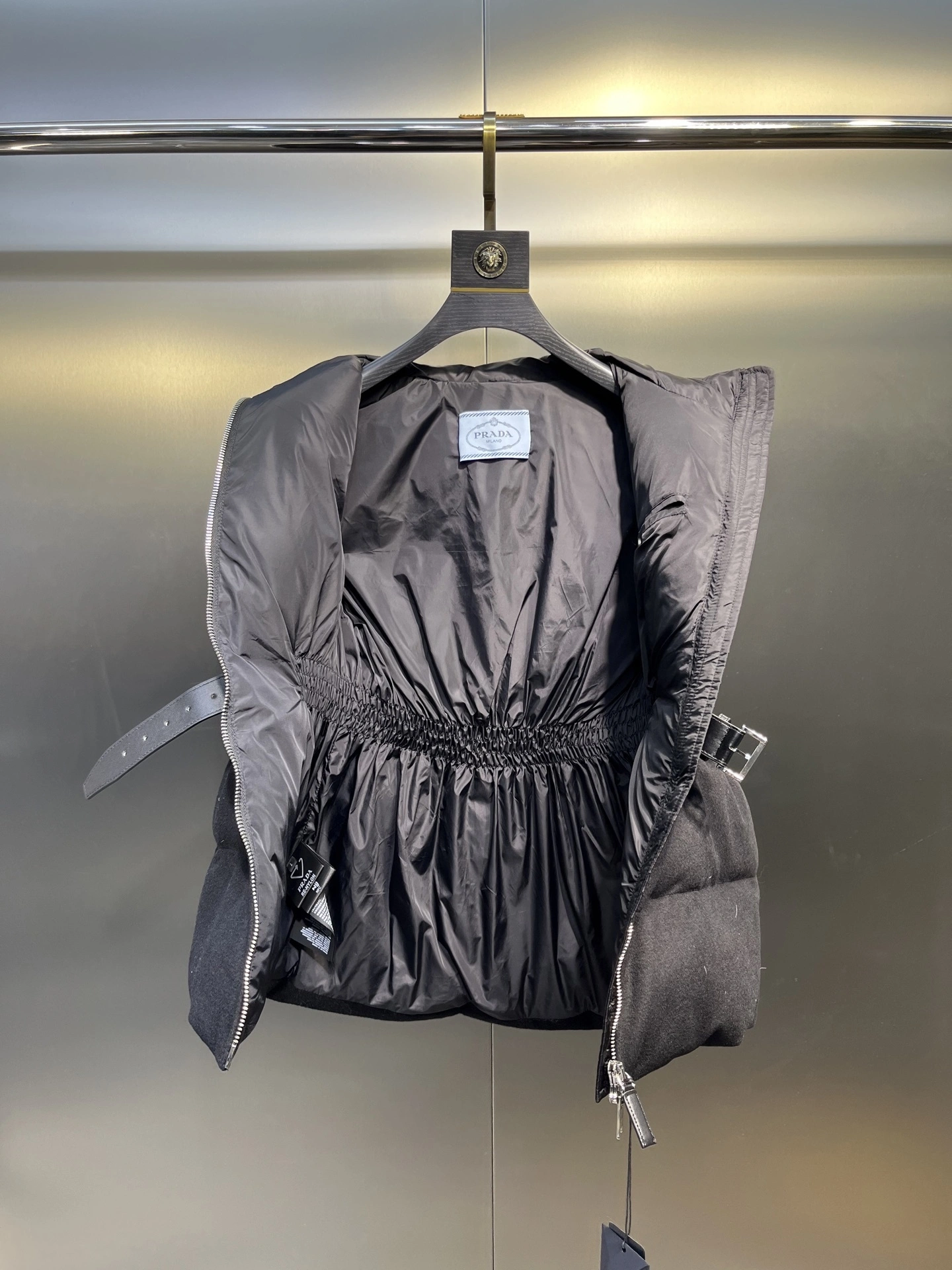 Victoria- Pr141 Down jacket goose down wool 2colour item:E-F431J2901-2