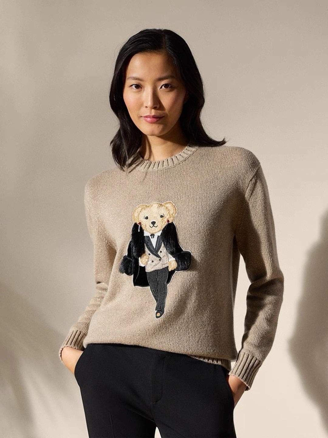 Victoria- R18ph embroidery cashmere 2colour item:E-F140I2725-2H
