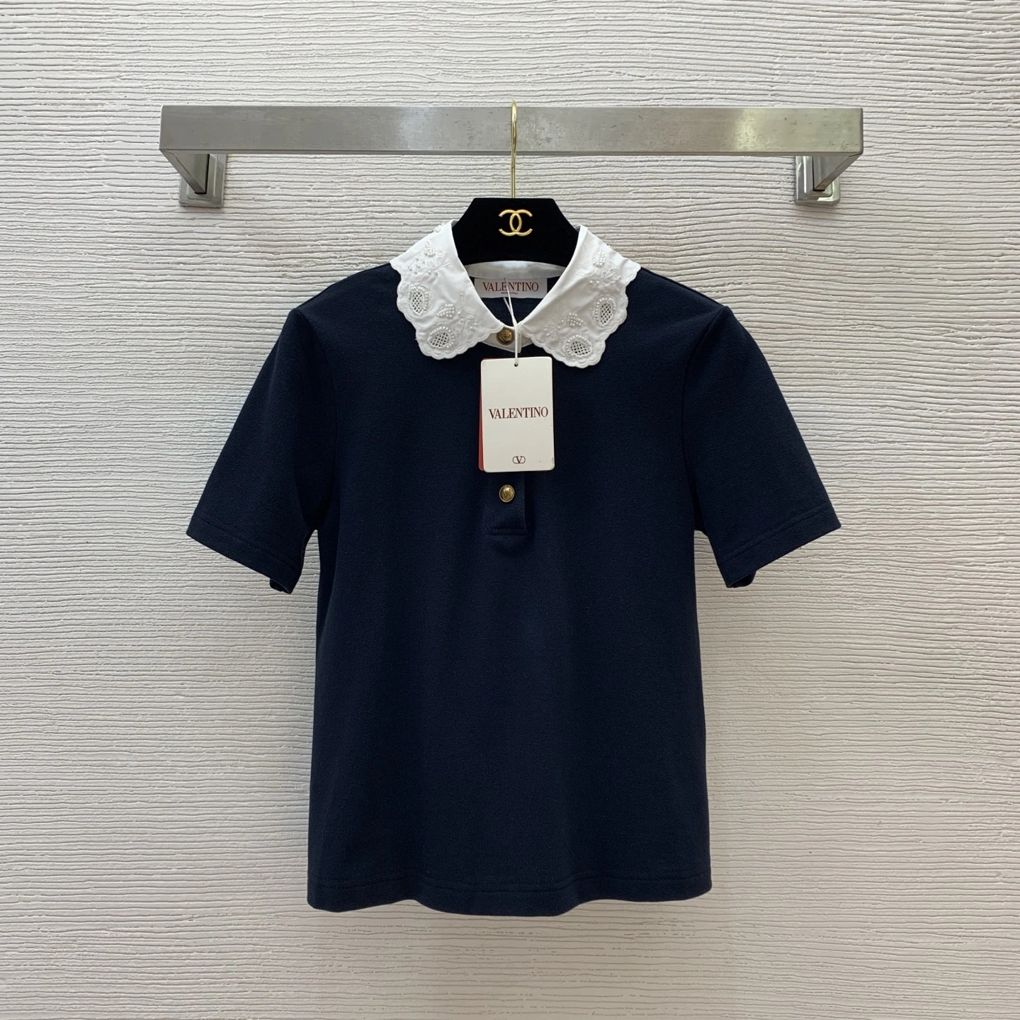 Victoria- V1859ti9o embroidery 2colour item:E-F044F0358-2