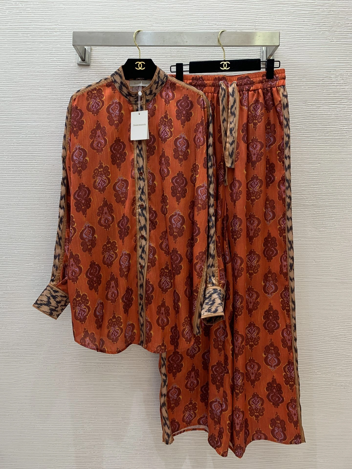 Victoria- Zi775r7199 Real silk suit item:E-F044F0348