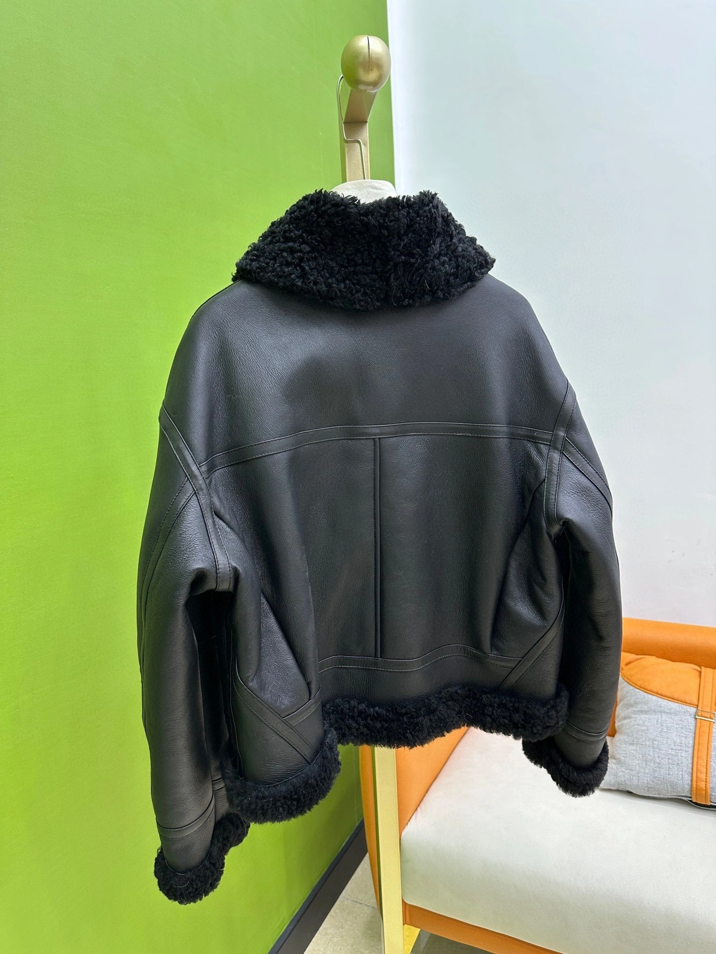 Victoria- oro Pi191 sheepskin wool sheepskin oversized 6colour item:D-F244J3035-6