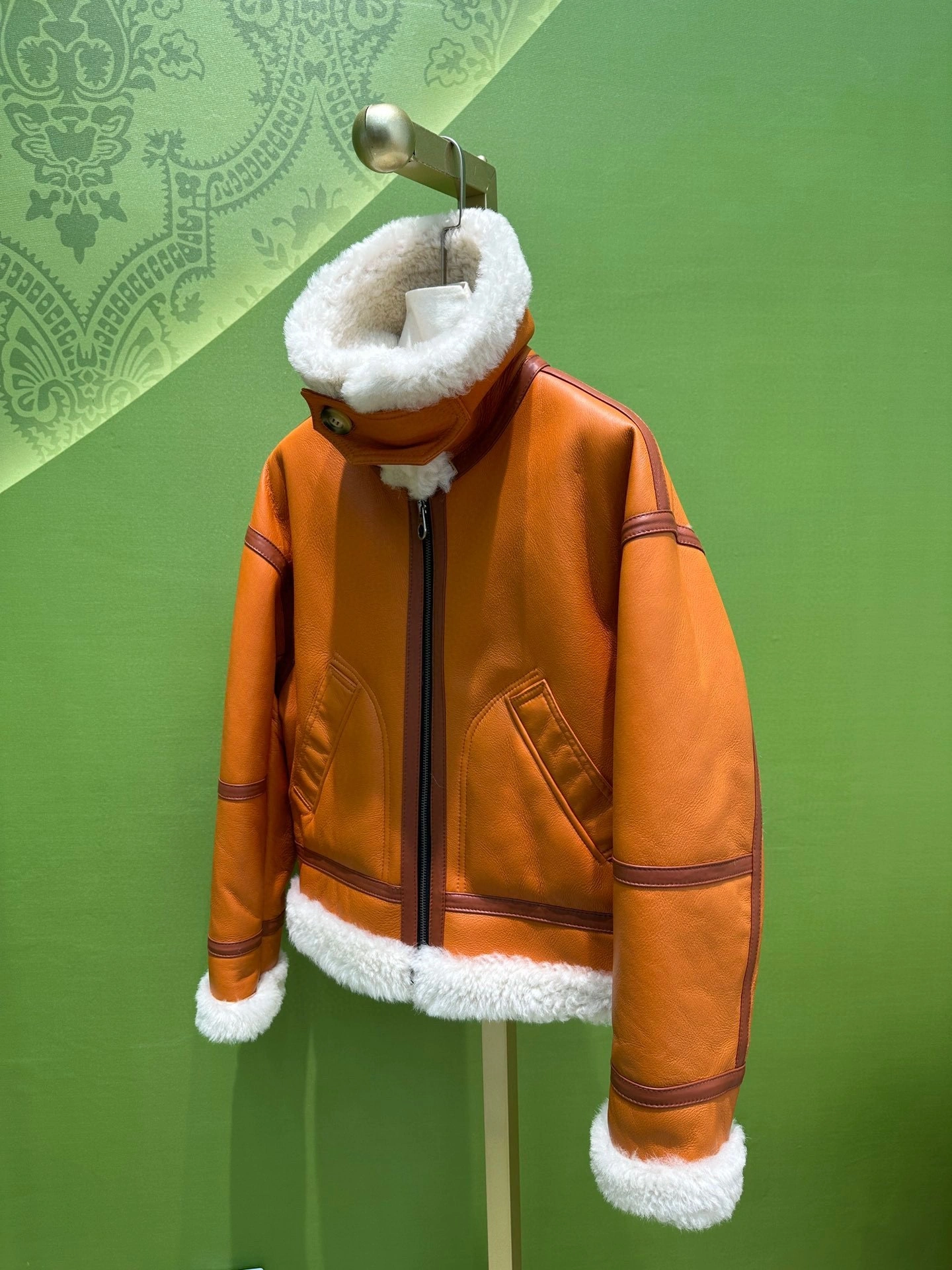 Victoria- oro Pi191 sheepskin wool sheepskin oversized 6colour item:D-F244J3035-6