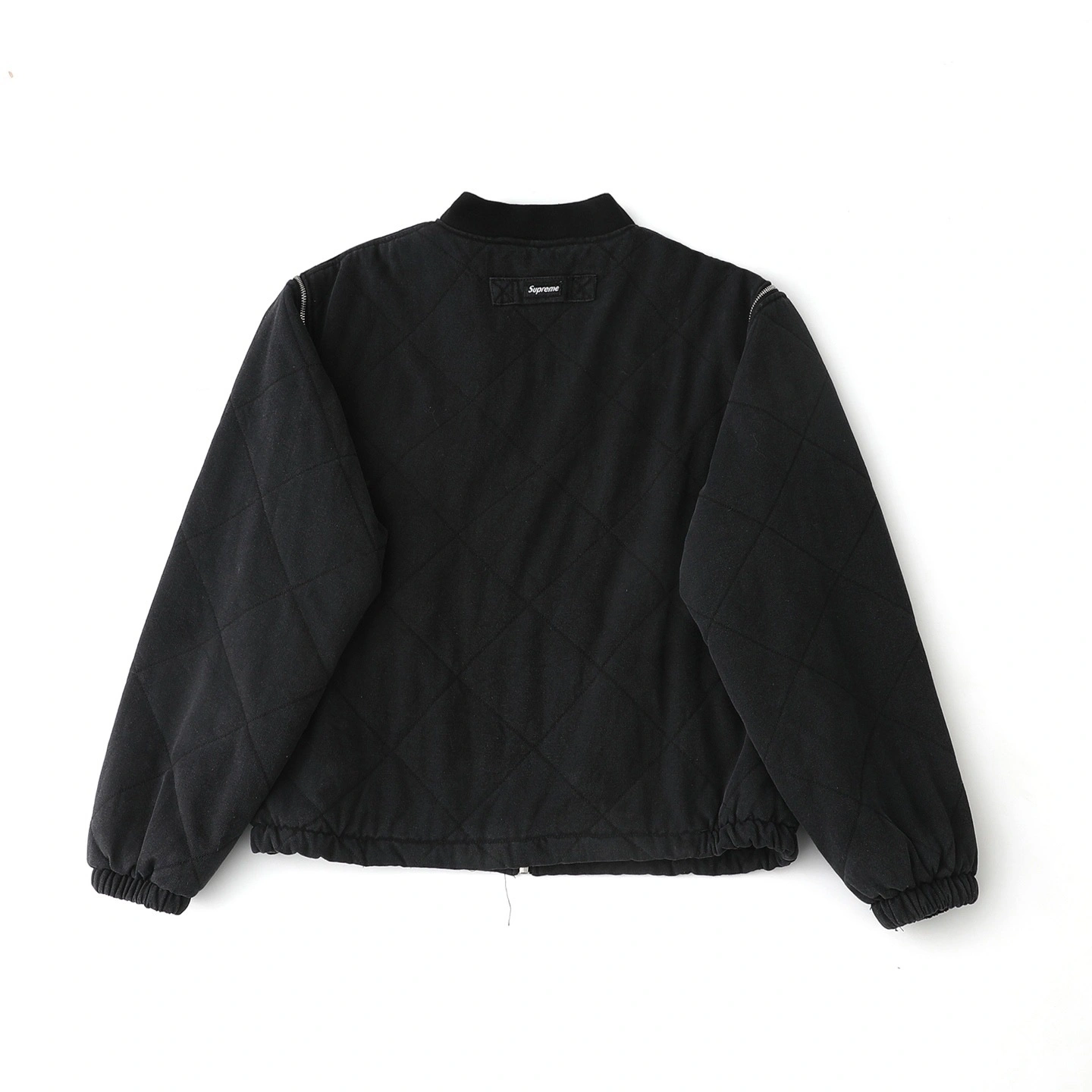 Gemini-- S575 FW25 WEEK1 Zip-Off Sleeve Quilted Bomber Jacket Cotton 3colour item:E-F125L1114-3F