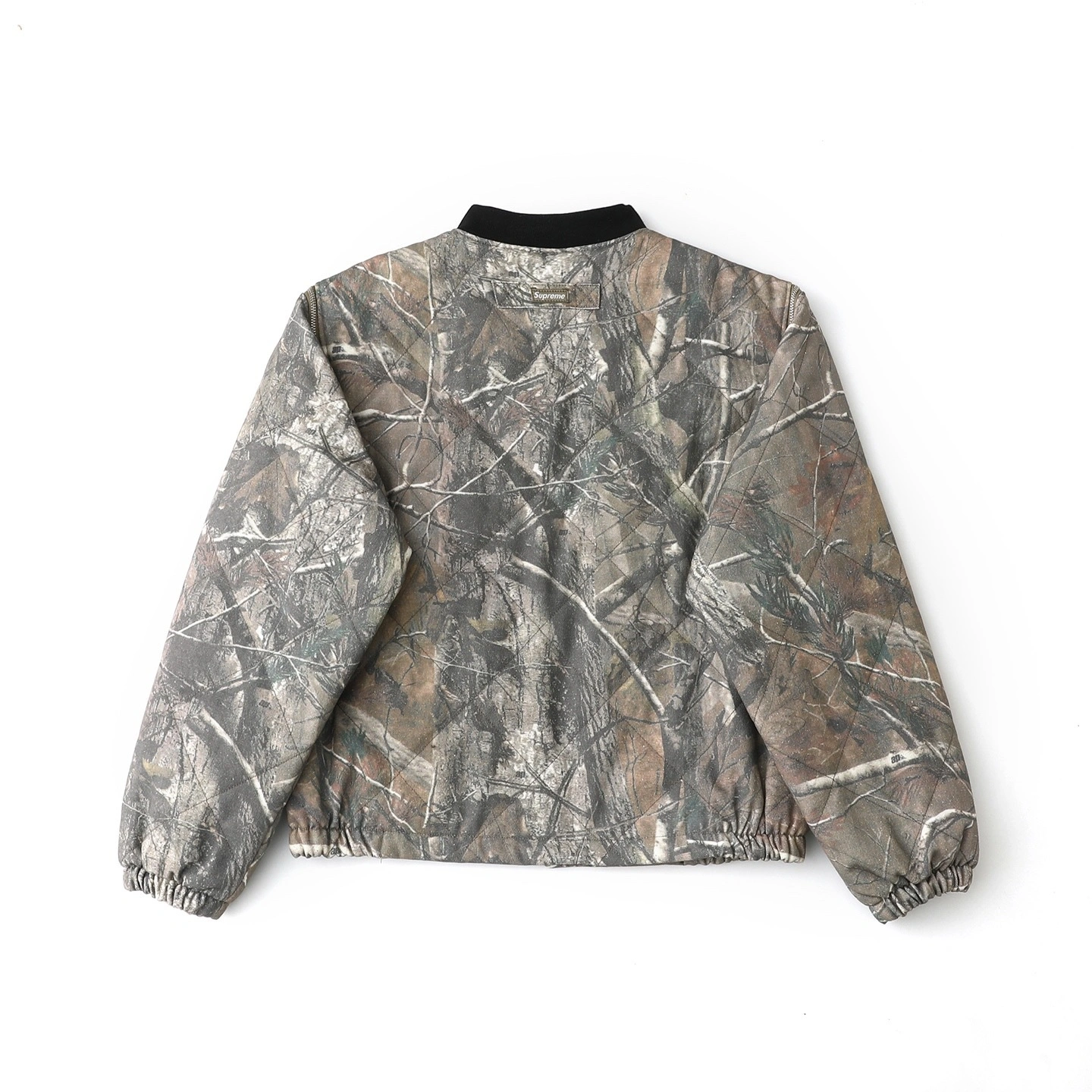 Gemini-- S575 FW25 WEEK1 Zip-Off Sleeve Quilted Bomber Jacket Cotton 3colour item:E-F125L1114-3F