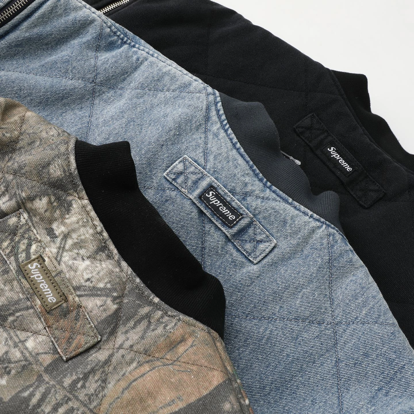 Gemini-- S575 FW25 WEEK1 Zip-Off Sleeve Quilted Bomber Jacket Cotton 3colour item:E-F125L1114-3F