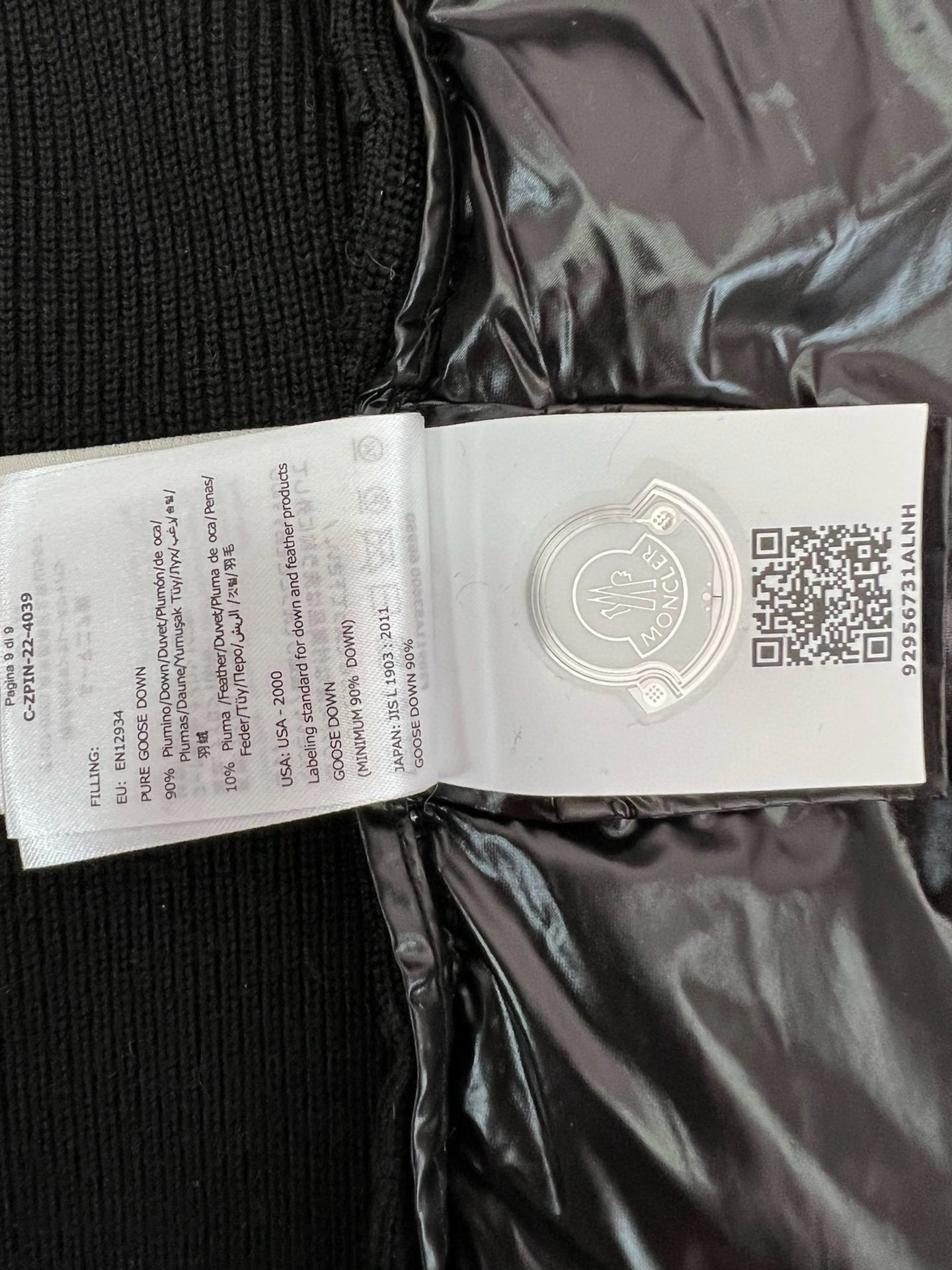 WGLuxury-- 7o9385r Down jacket item:D-F365I090206